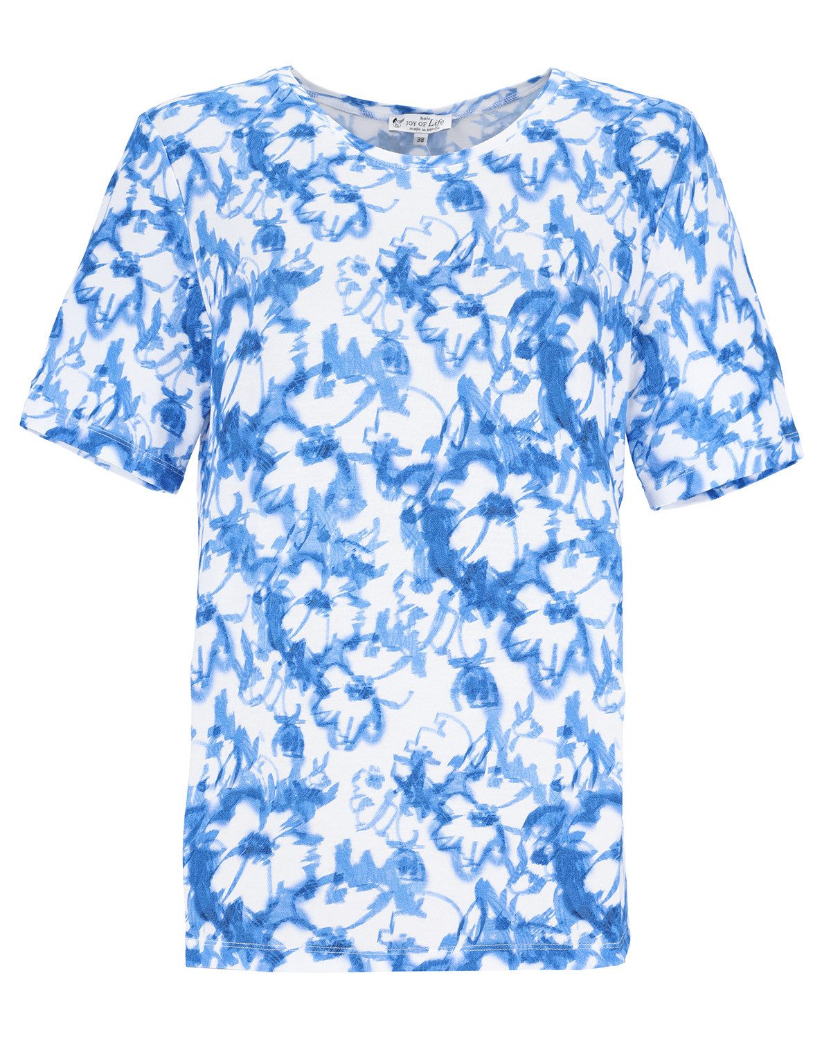 Hajo T-Shirt Shirt floraler Print 1/2 Arm