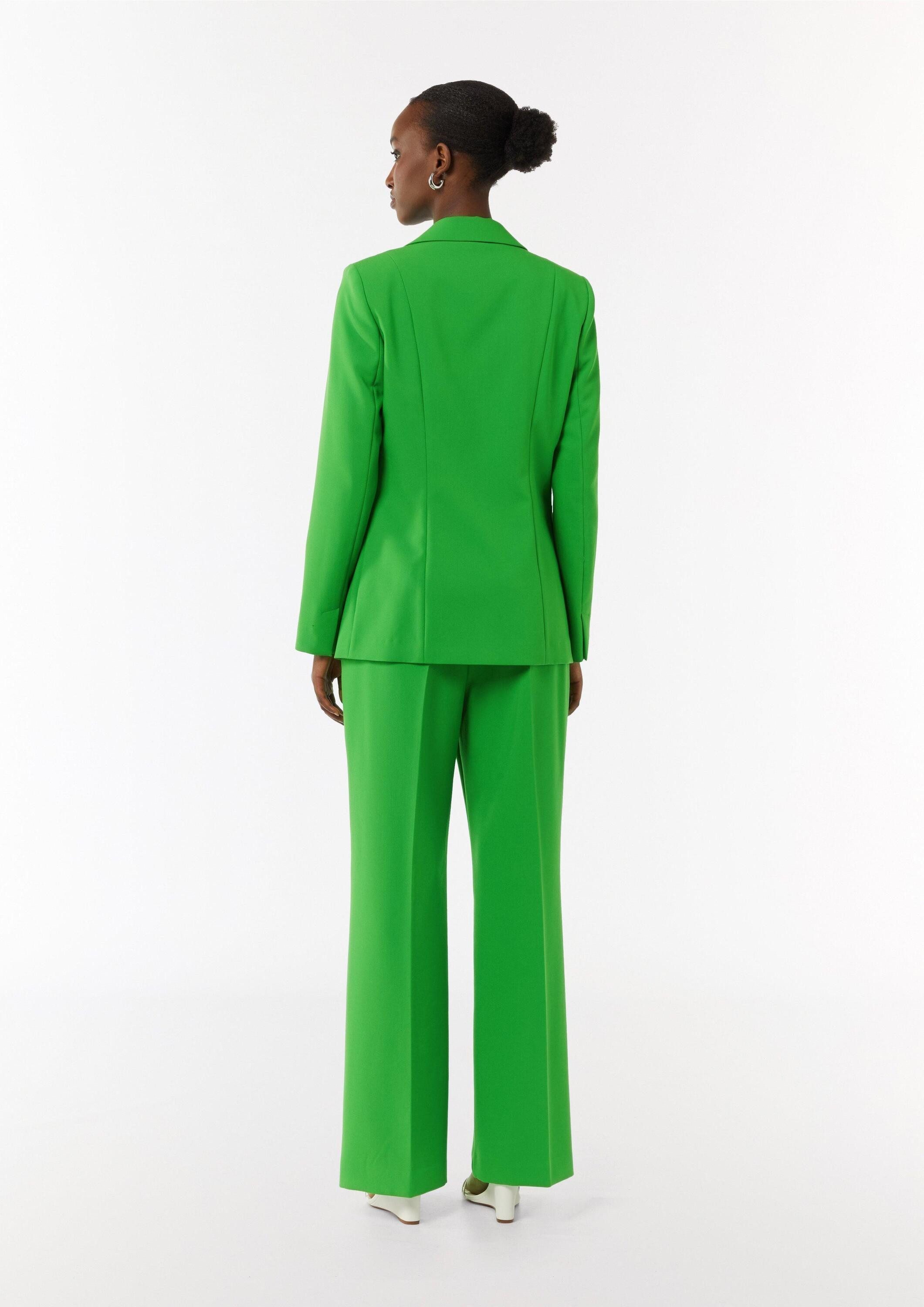 comma Jackenblazer Indoor-Blazer Taillierter Blazer mit Pattentaschen