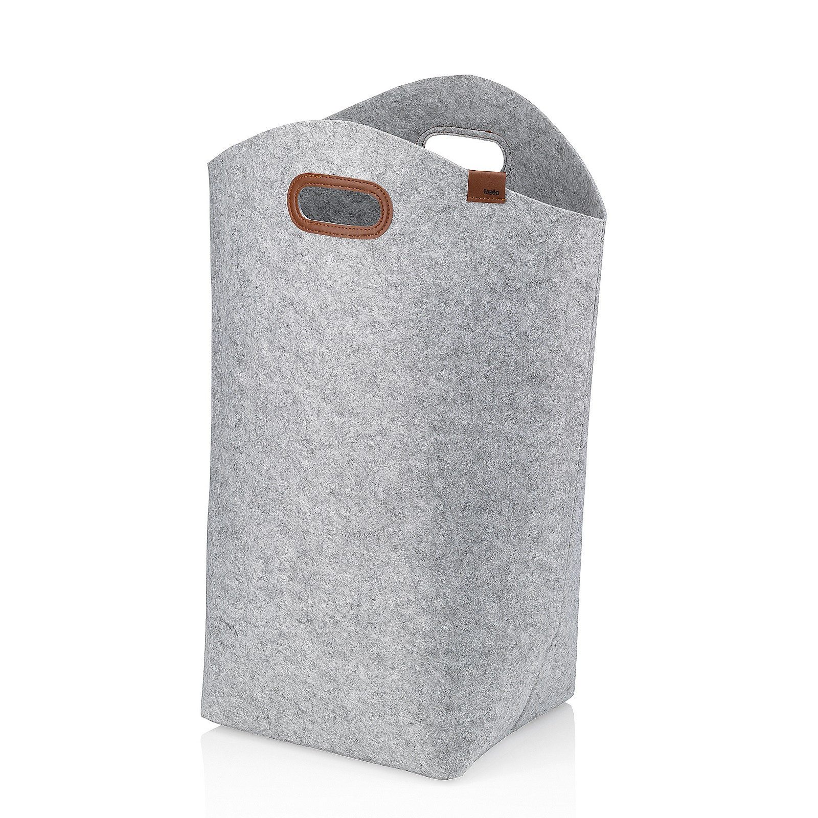 kela Wäschebox Fay, Kunstledergriffe