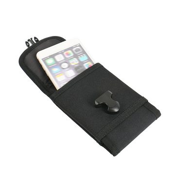 K-S-Trade Handyhülle für Apple iPhone 14, Holster Handy Hülle Holster Handytasche Gürtel Tasche Schutz