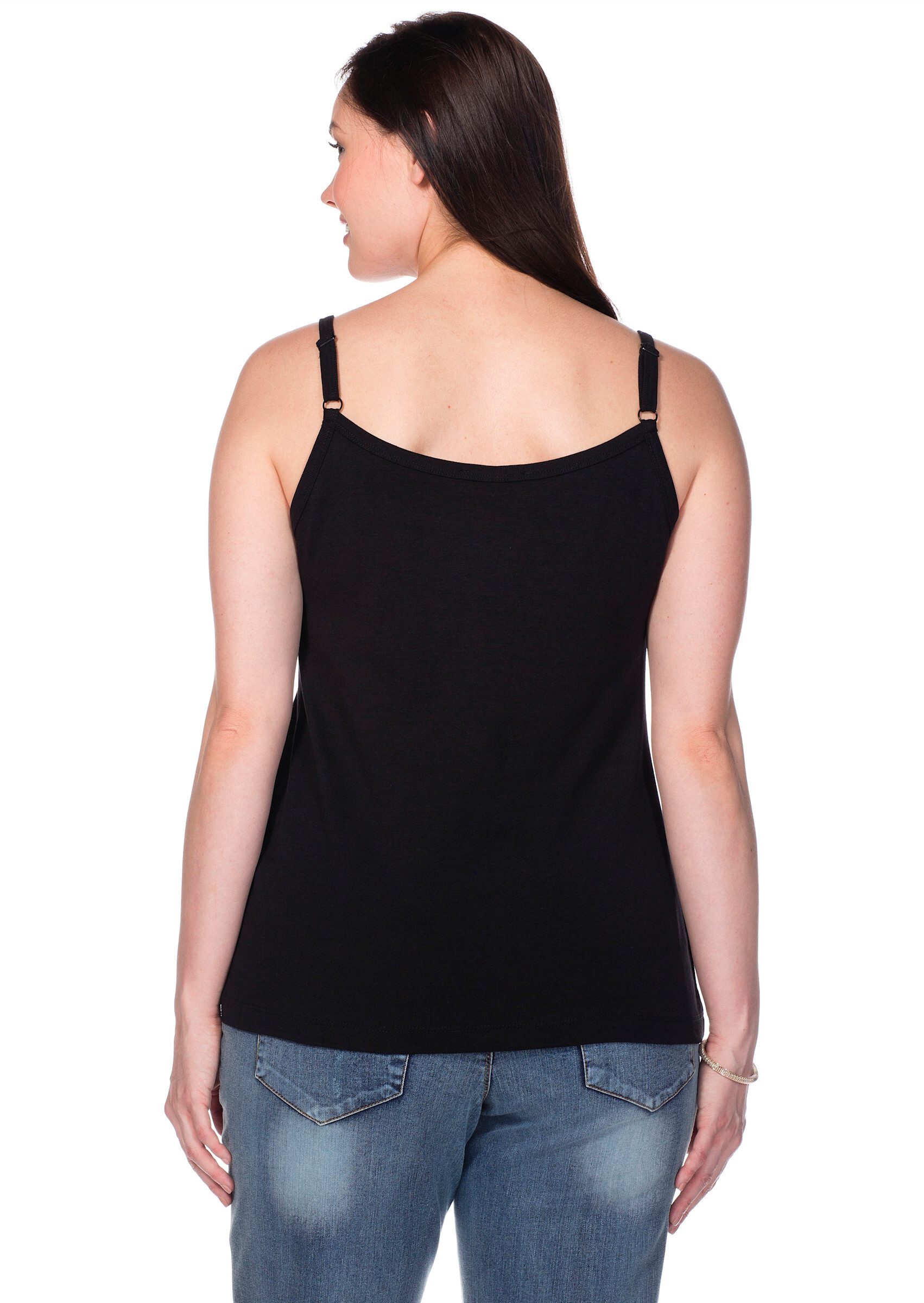 Sheego Shirttop Spaghettitop günstig online kaufen