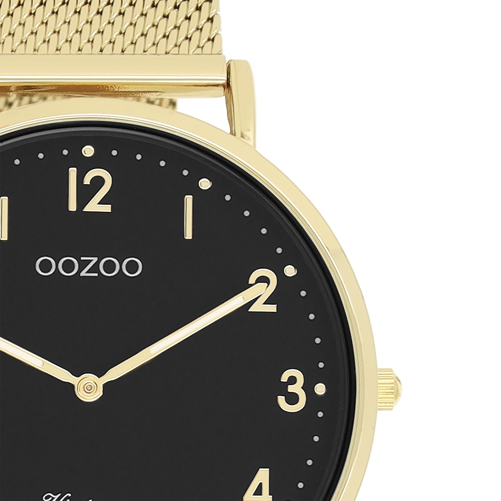OOZOO Quarzuhr Oozoo Unisex Armbanduhr Vintage Series, (Analoguhr), Damen, Herrenuhr rund, groß (ca. 40mm) Metallarmband, Fashion-Style