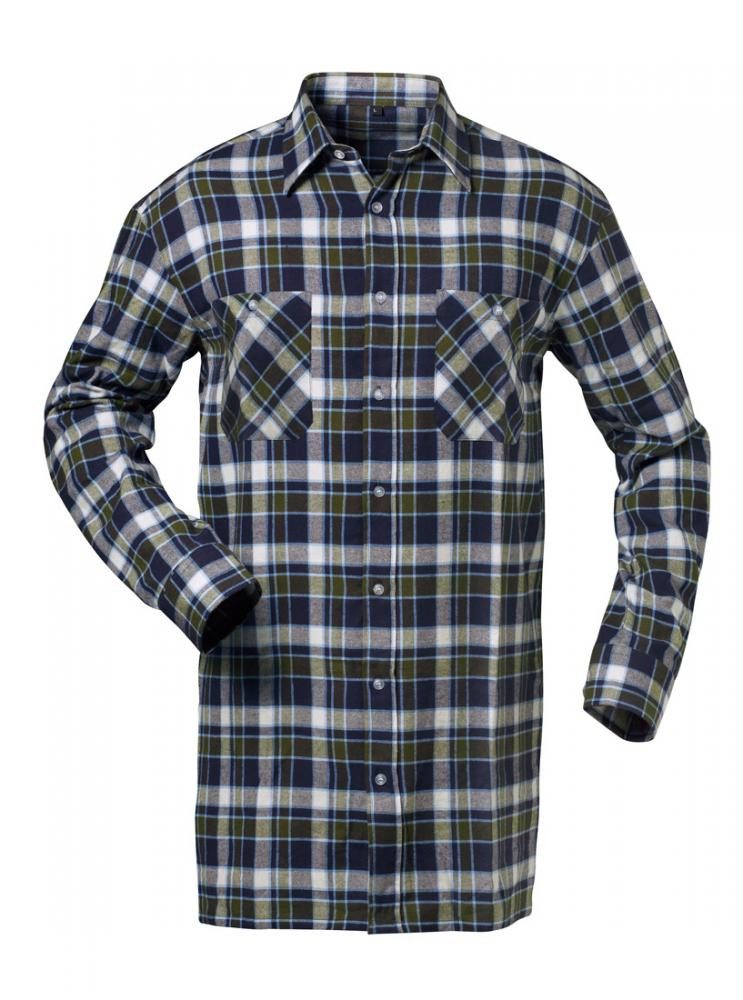Craftland Flanellhemd Hemd langarm Herrenhemd Karomuster extra lang günstig online kaufen