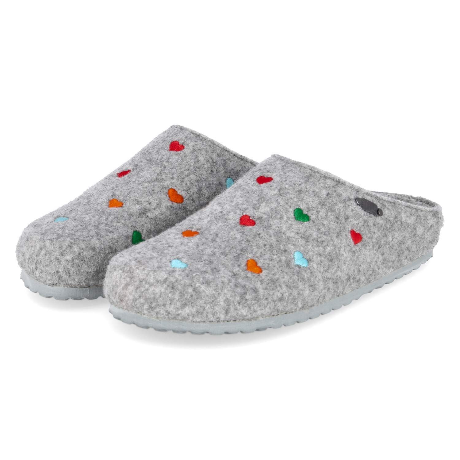 SUPERSOFT Supersoft 522408000/298 Damen Filz grey Pantolette