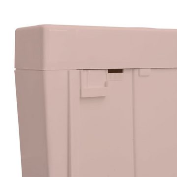 vidaXL Tiefspül-WC WC-Spülkasten 3 6 L Lachsrosa Toilette WC Badezimmer Wasserkasten