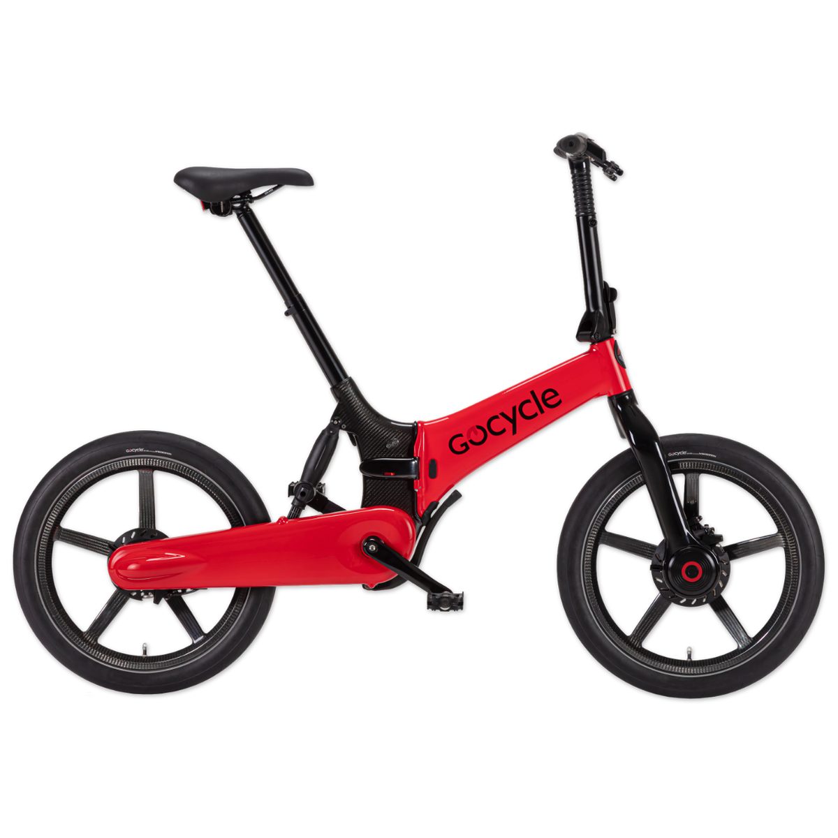 Schnell Gang, faltbar GoCycle E-Bike, 3 Red