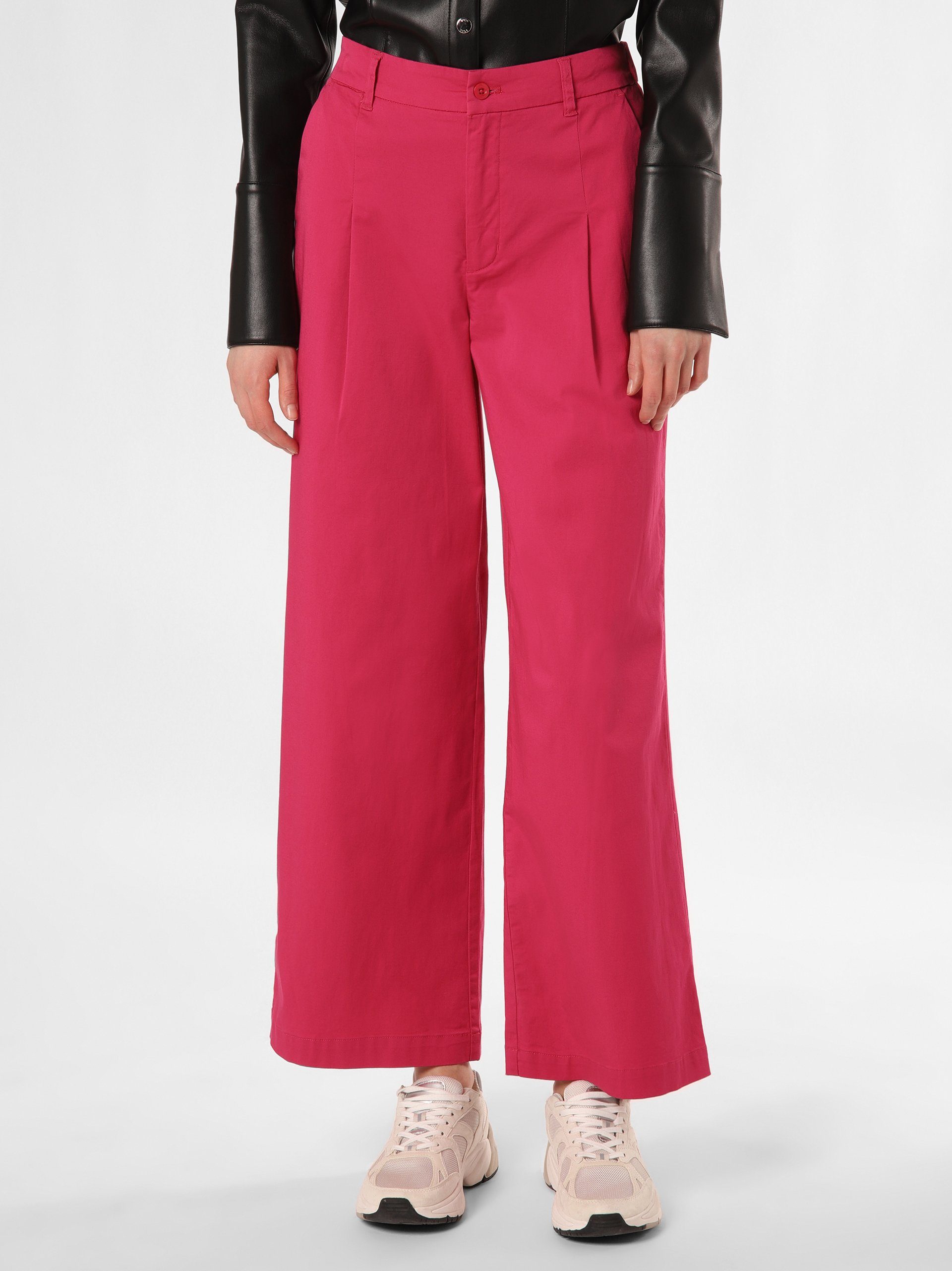 Stoffhose pink Lund Marie