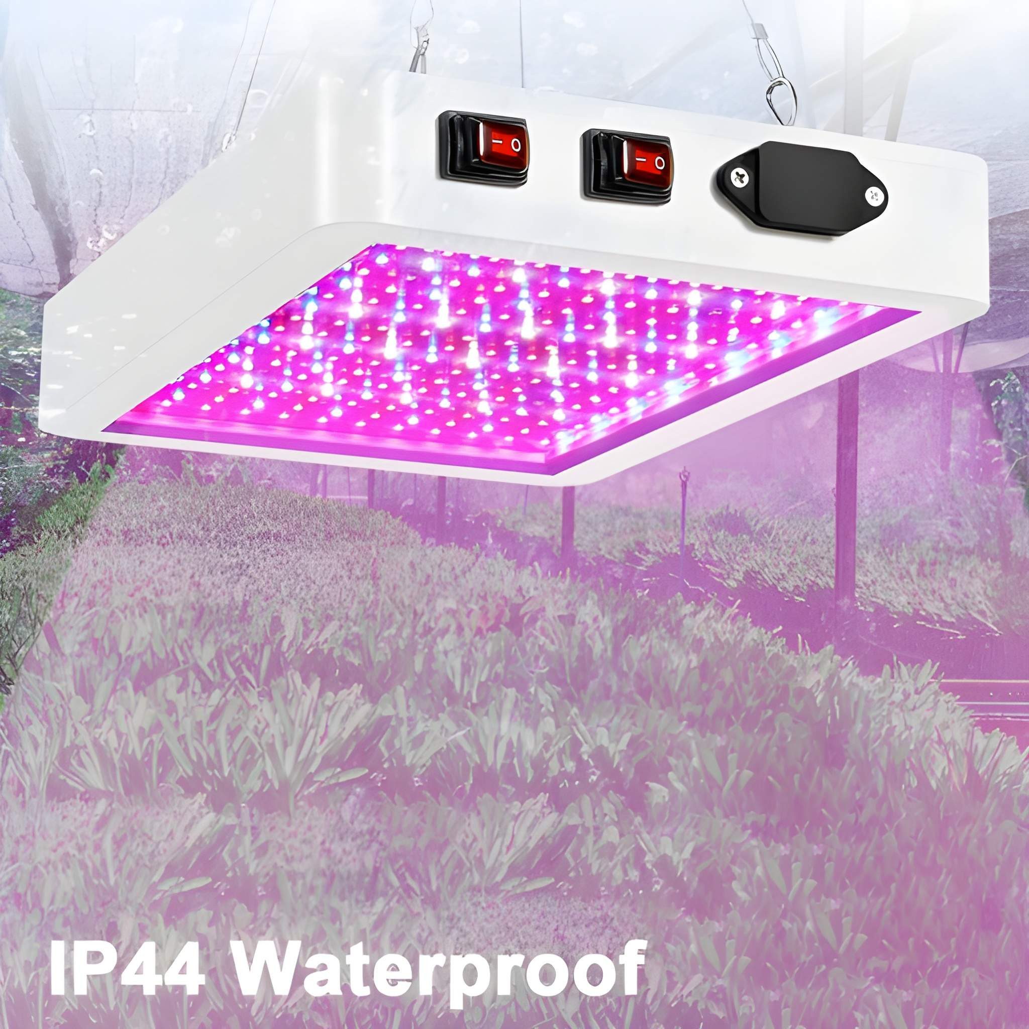 Athlix Pflanzenlampe Vollspektrum Pflanzenlicht Pflanzenlampe für Zimmerpflanzen, LED fest integriert, 81-312LEDs, 25W-80W