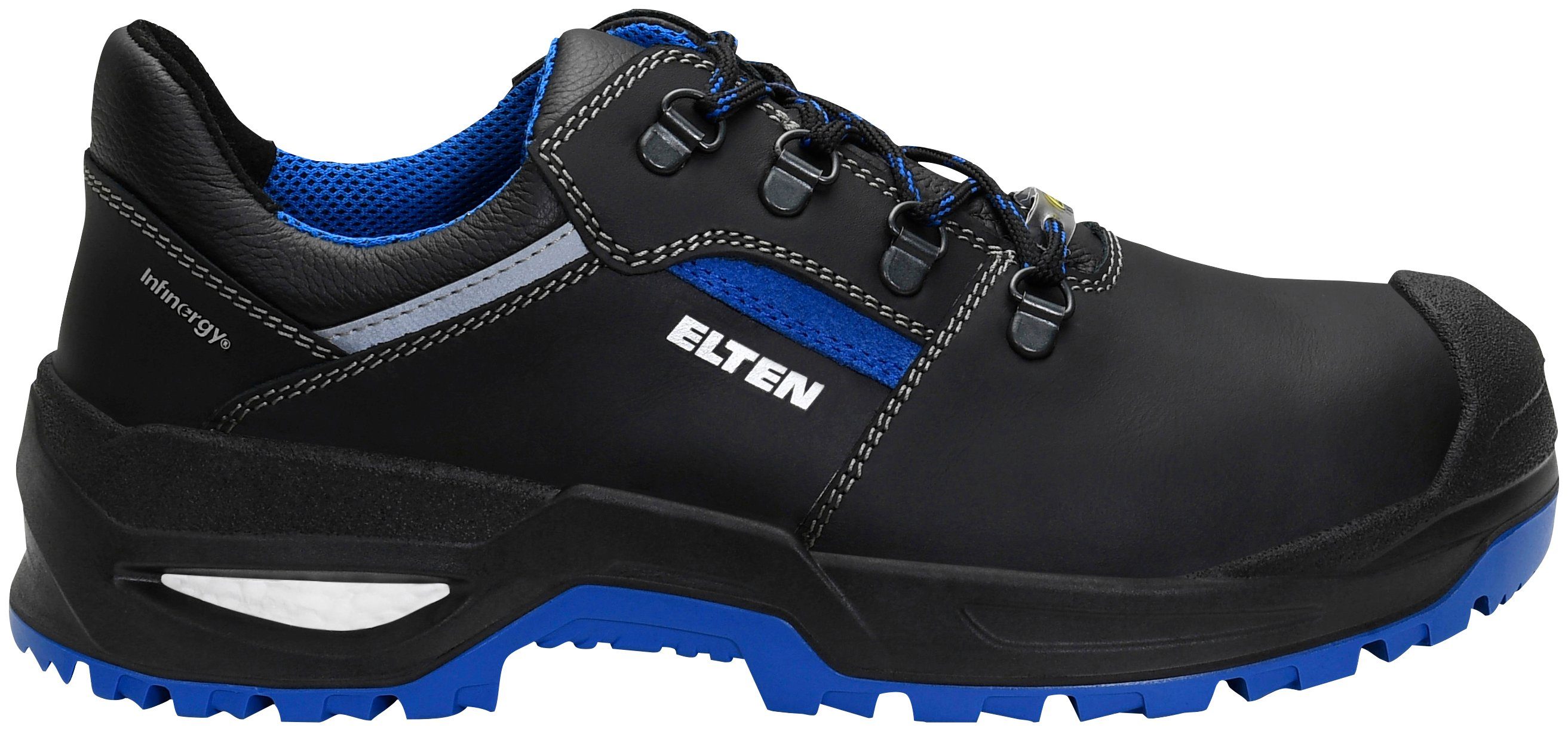 Sicherheitsschuh Low XXSG LEONARDO ESD black-blue S3 Elten