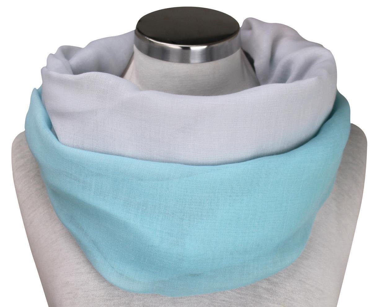 LOREZA Loop Damen Farbverlauf Loopschal Schal Halstuch Tuch günstig online kaufen