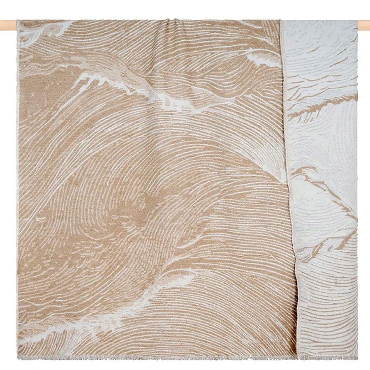 Wohndecke Proflax Decke Waves Beige (135x180cm), PAD