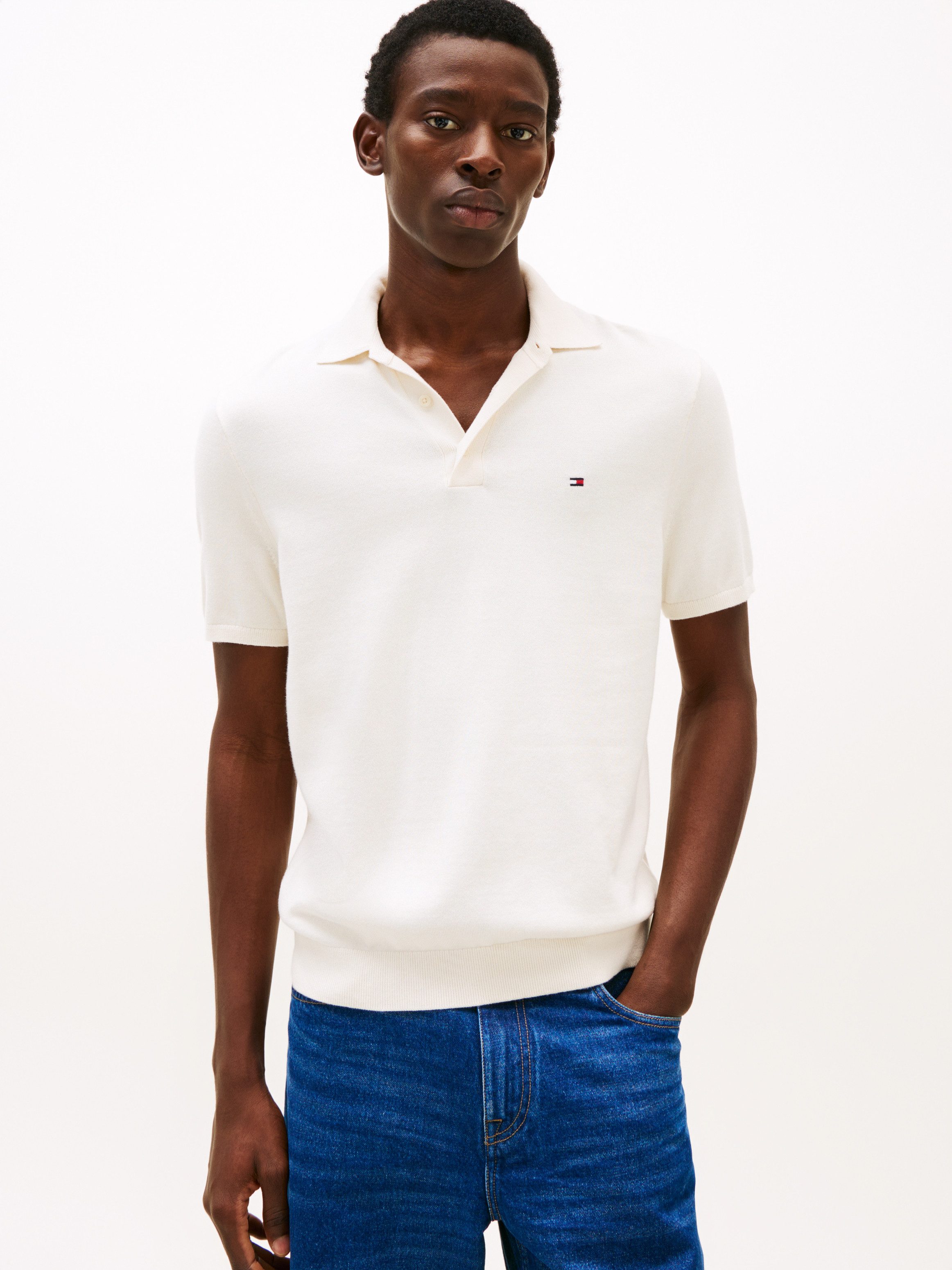 Tommy Hilfiger Poloshirt ESSENTIAL COTTON KNITTED günstig online kaufen