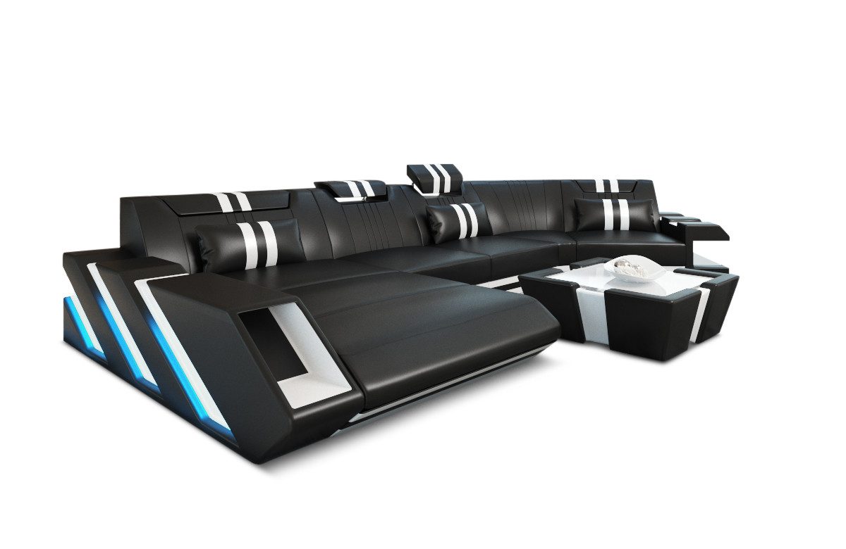 Sofa Dreams Wohnlandschaft Ledercouch Sofa Leder günstig online kaufen