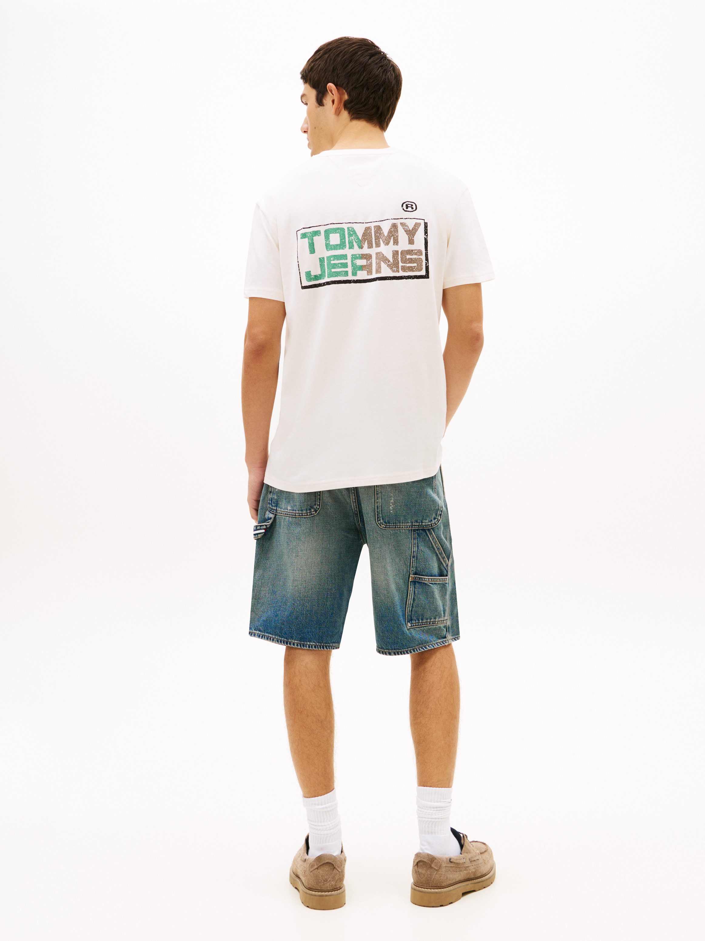 Tommy Jeans T-Shirt TJM REGULAR GYM BLOCK mit Rundhalsausschnitt – Bild 5 von 5