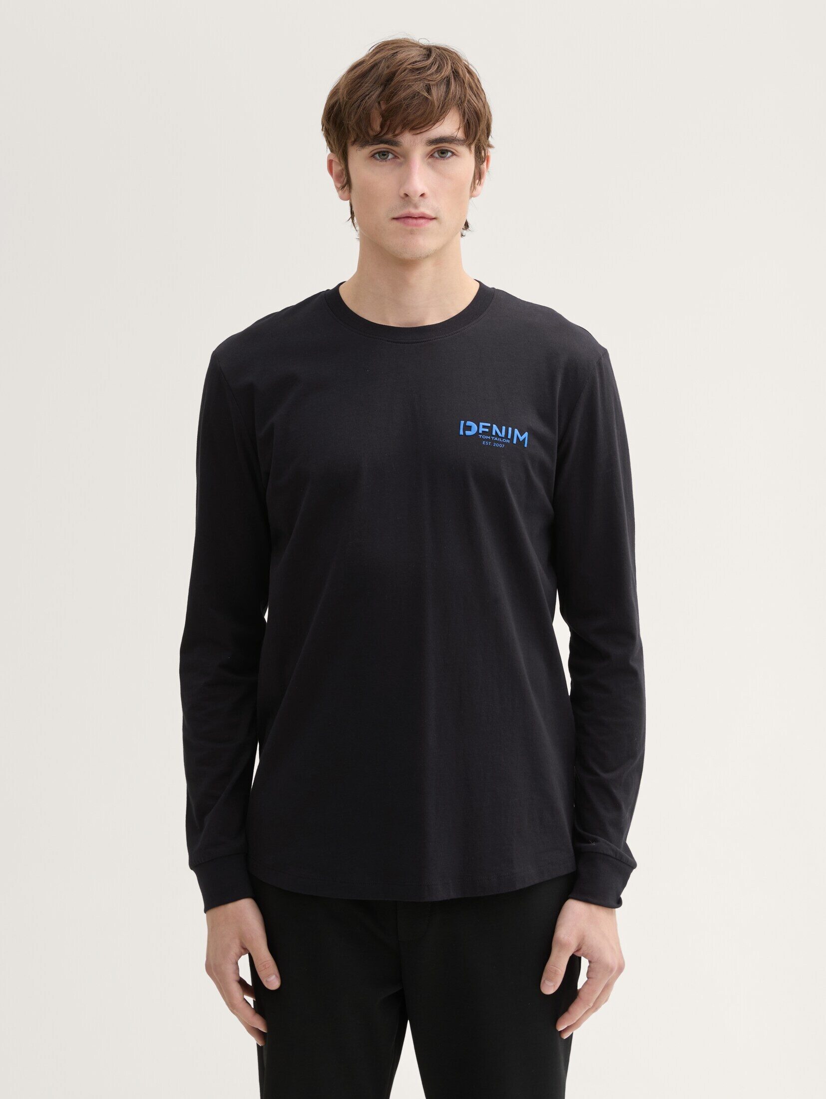 TOM TAILOR Denim T-Shirt Langarmshirt mit günstig online kaufen