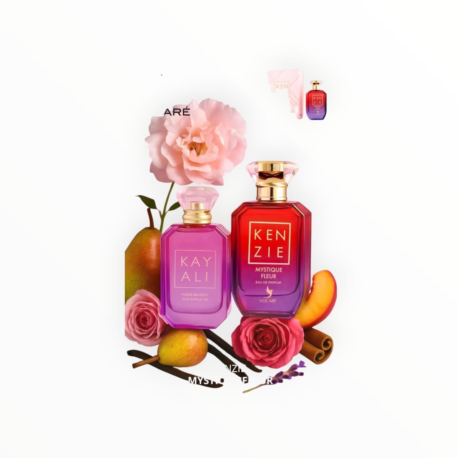 Mamlakat Al Oud Extrait Parfum Kenzie Mystische Blume, Kenzie Mystique Fleur – Eleganter blumiger Damenduft in 100 ml