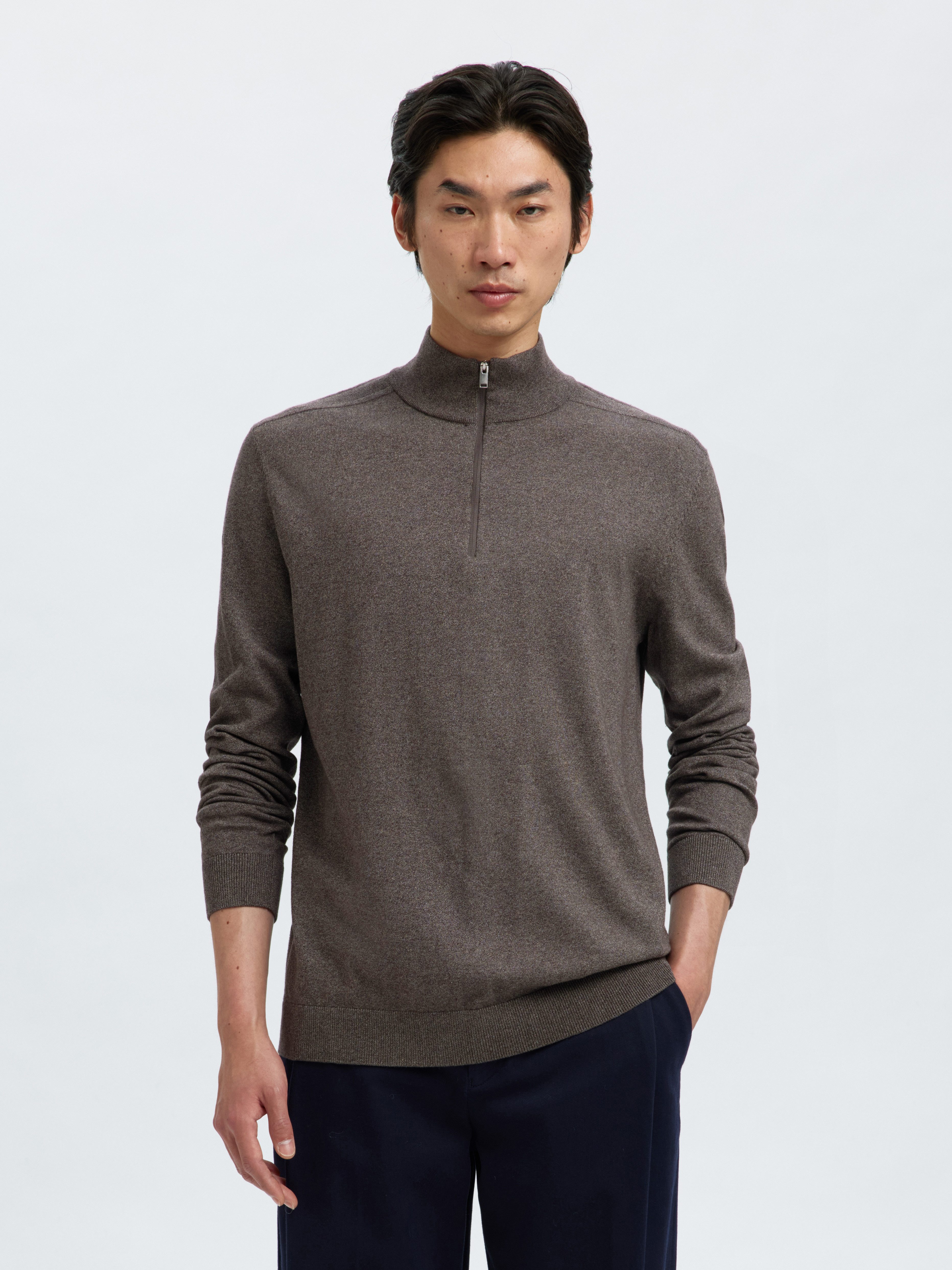 SELECTED HOMME Troyer SLHBERG HALF ZIP günstig online kaufen