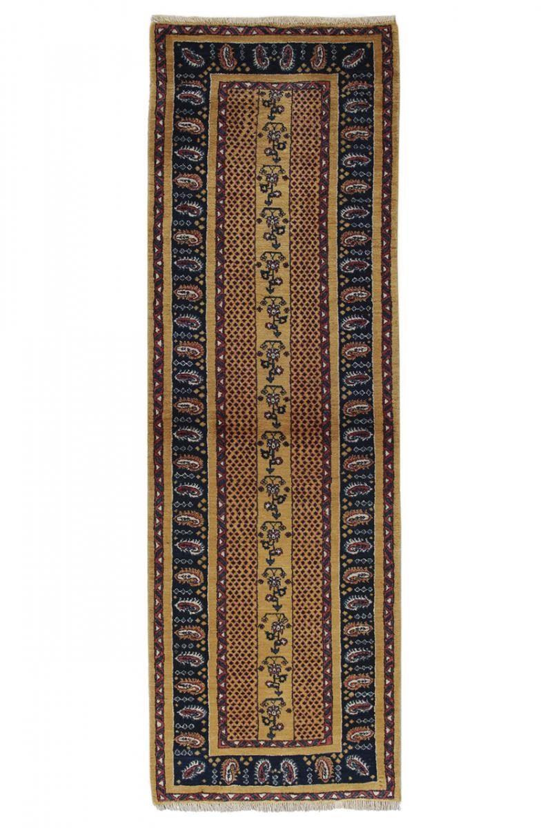 Orientteppich Perser Gabbeh Kashkuli 81x258 Handgeknüpfter Moderner Orientteppich, Nain Trading, rechteckig, Höhe: 15 mm