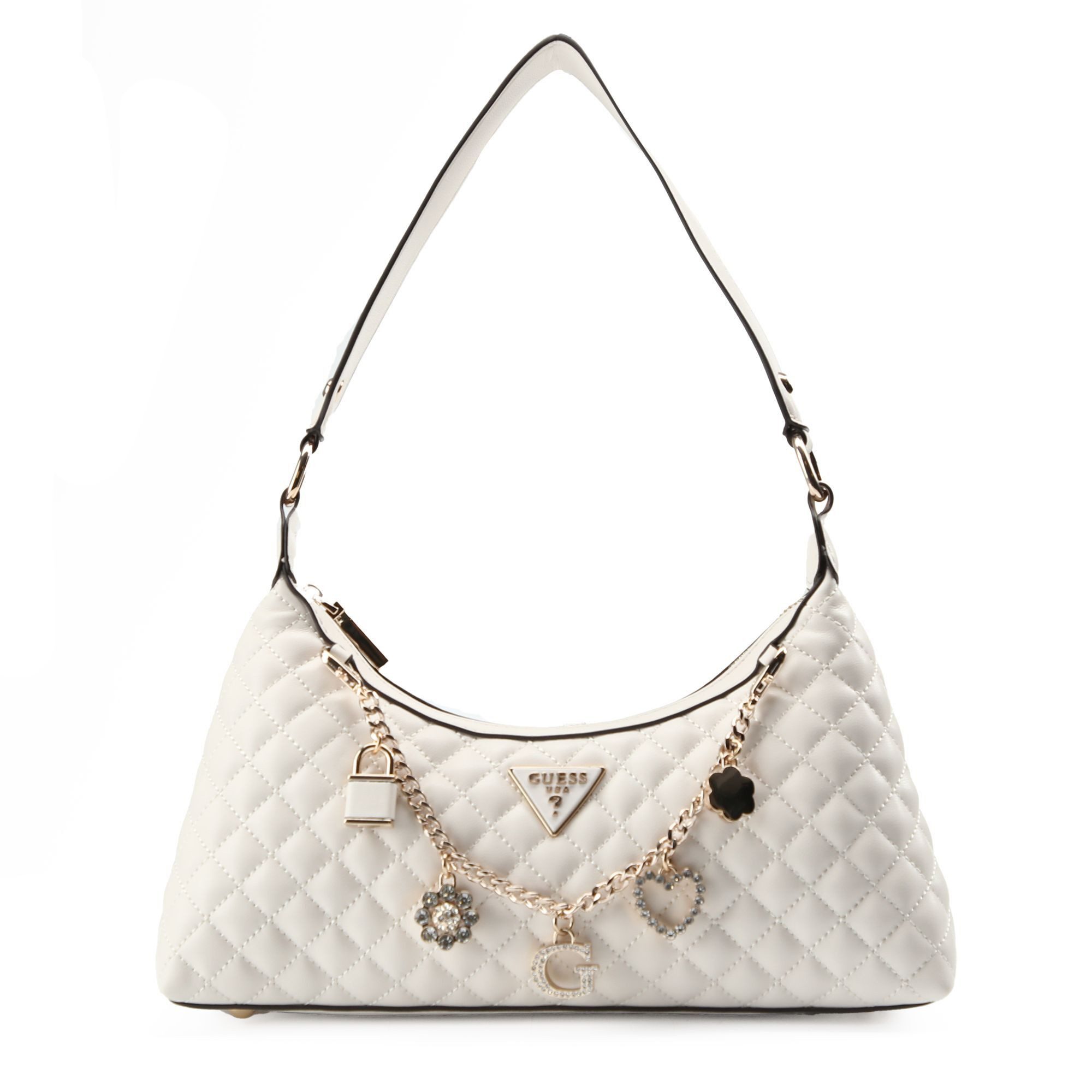 Guess Schultertasche Everlee, Polyurethan günstig online kaufen