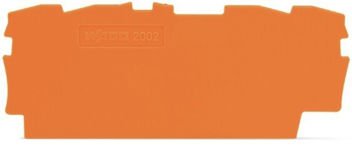 & GmbH 2002-1492 WAGO Klemmen Co. WAGO Abschluss-u.Zwischenplatte KG