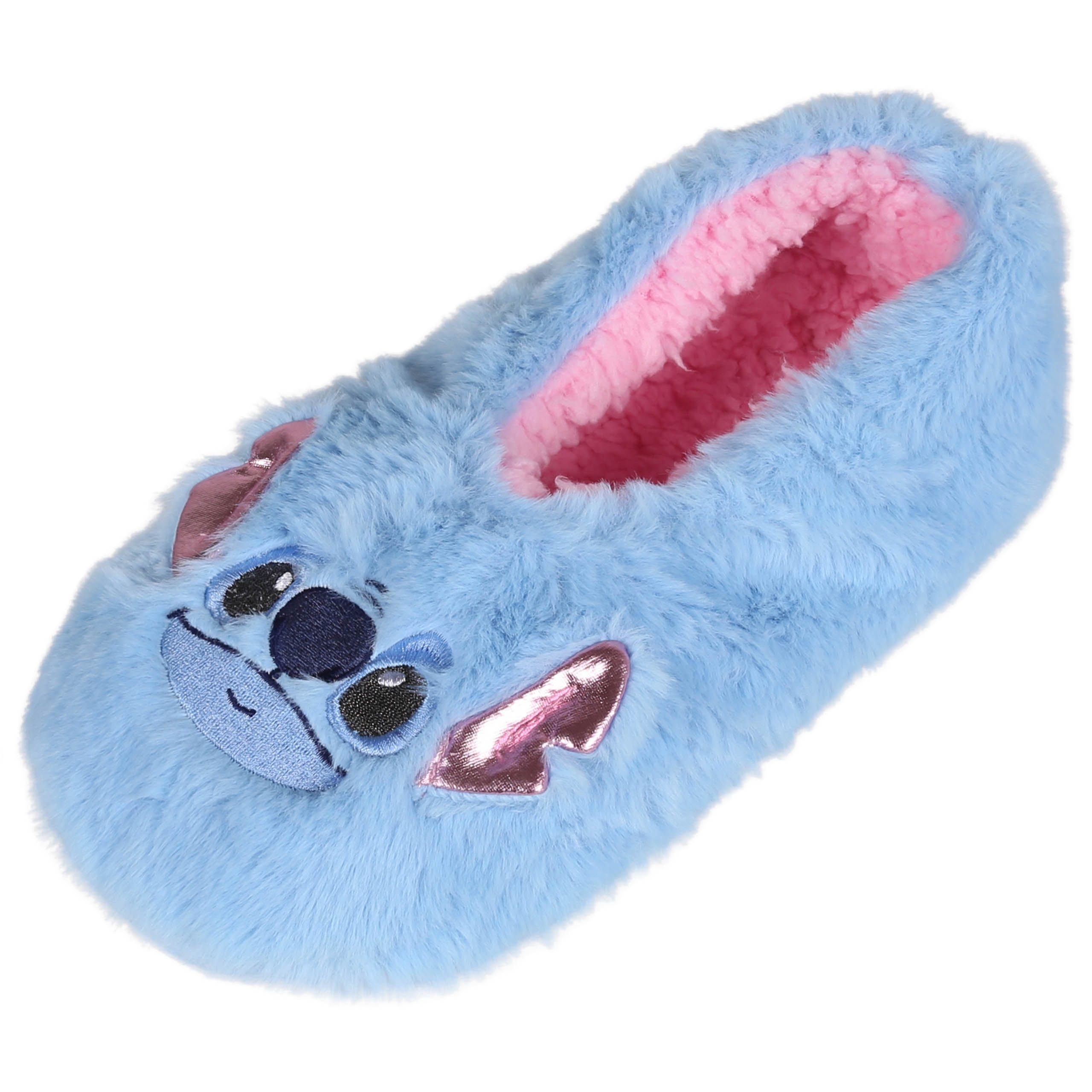 Disney DISNEY Stitch Mädchen Hausschuhe, warm, rutschfest, Hineinschlüpfen Plüsch Hausschuhe