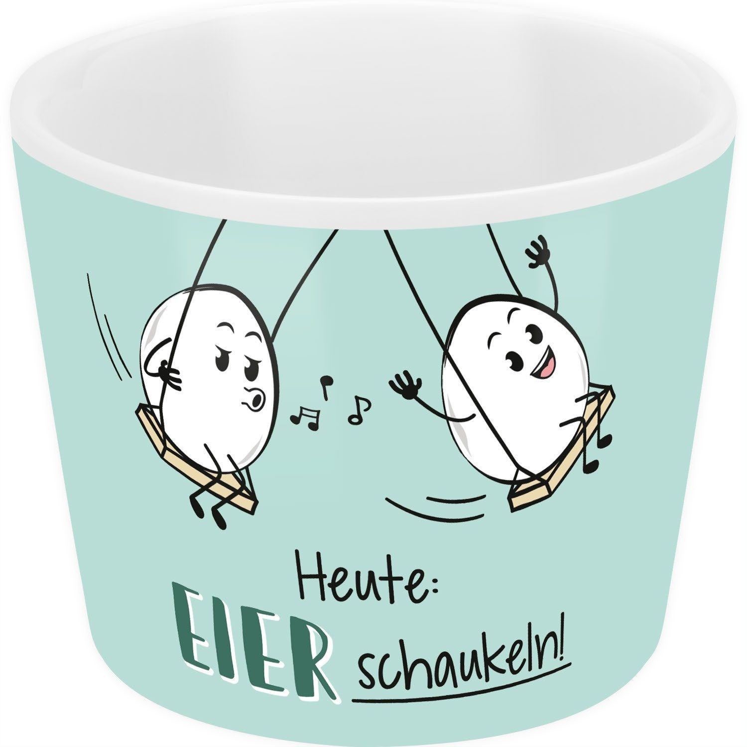 Sheepworld Eierbecher Eierbecher Porzellan Ø 5,2cm H 4,3cm Geschenk Sheepworld