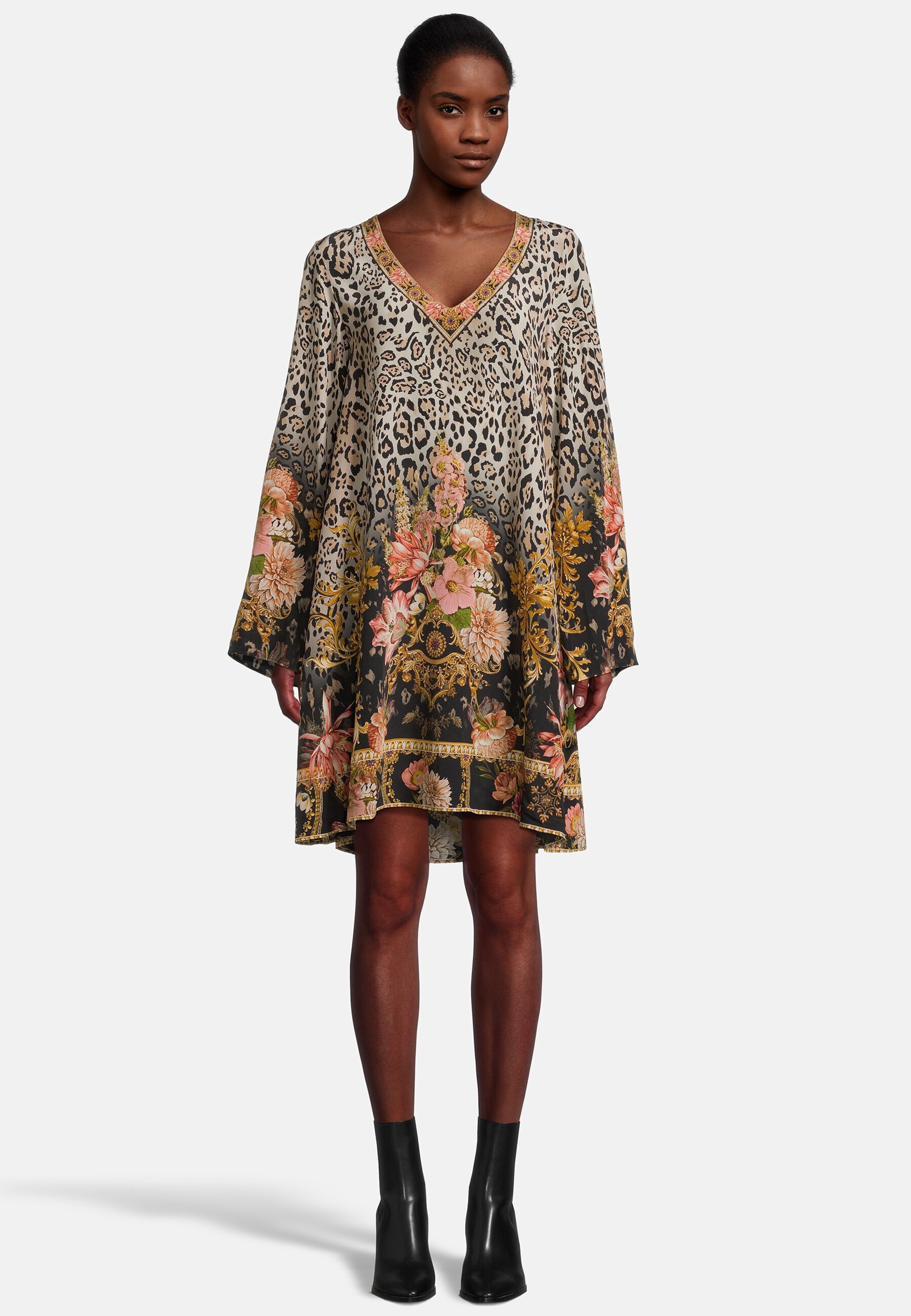 Princess goes Hollywood A-Linien-Kleid (1-tlg) mit Animal-Print