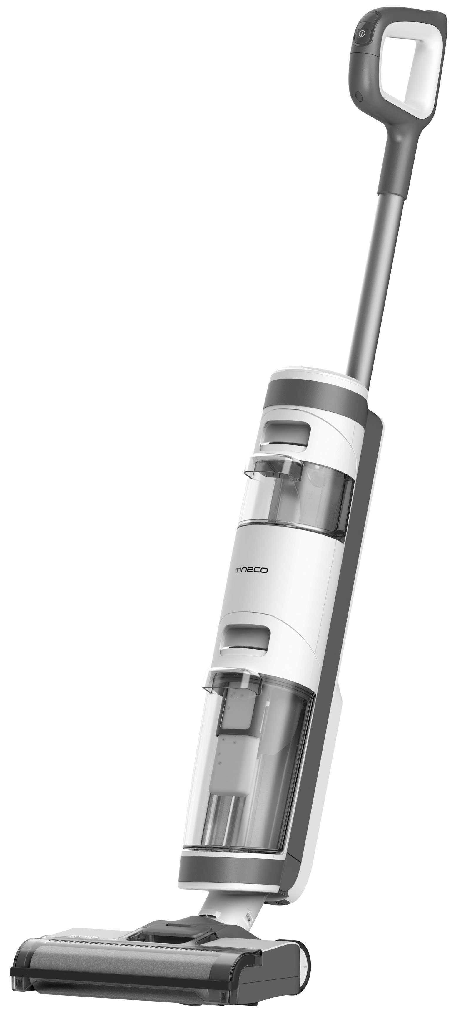Tineco Nass-Trocken-Akkusauger iFloor 3 Plus Nass-Trocken Akkusauger, alle Hartböden, kabellos, 220 W, beutellos, mit Selbstreinigung, mit LED Display, bis zu 25 Min Laufzeit