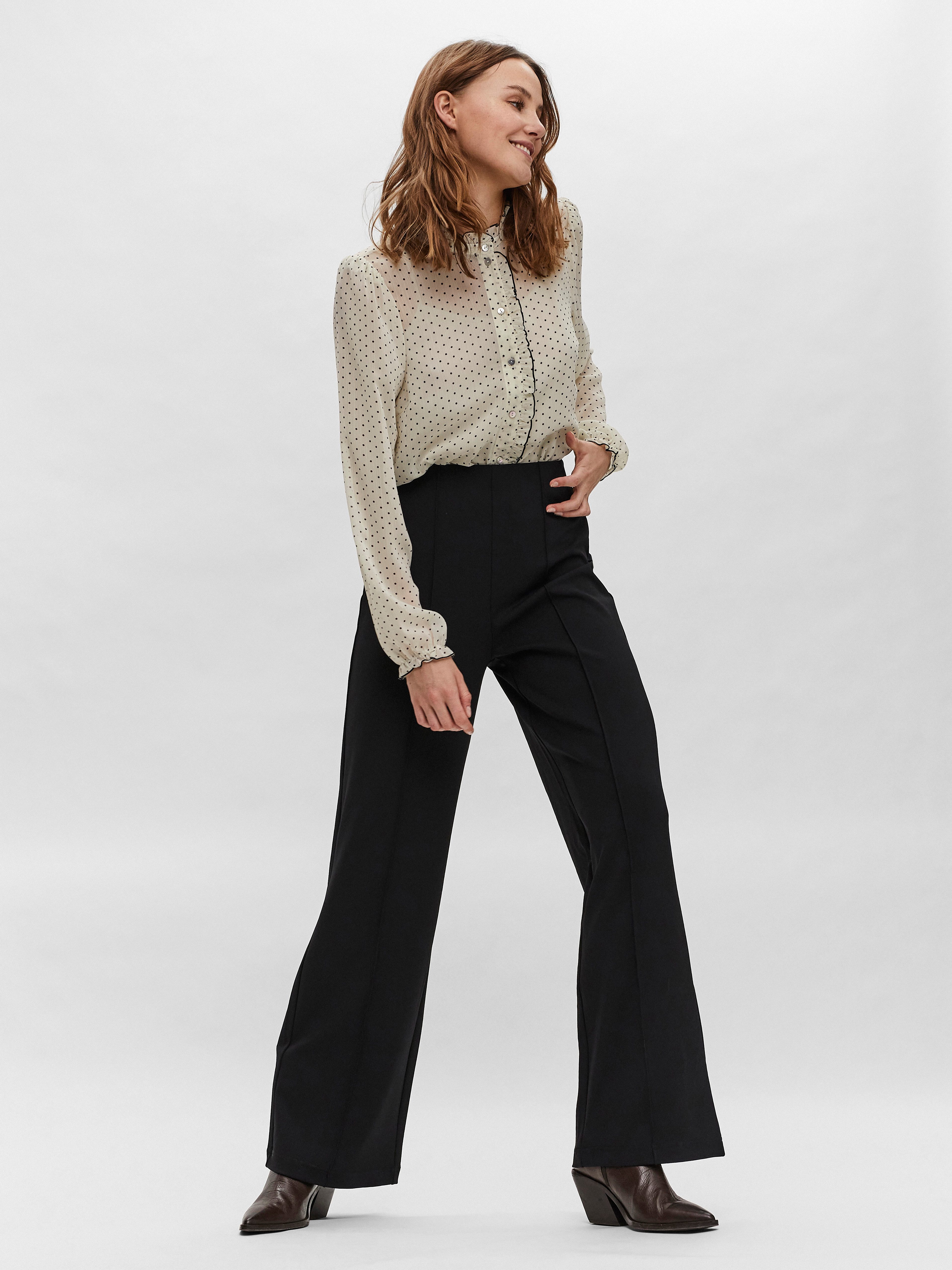 Vero Moda Schlupfhose VMBECKY HR WIDE PULL ON PANT