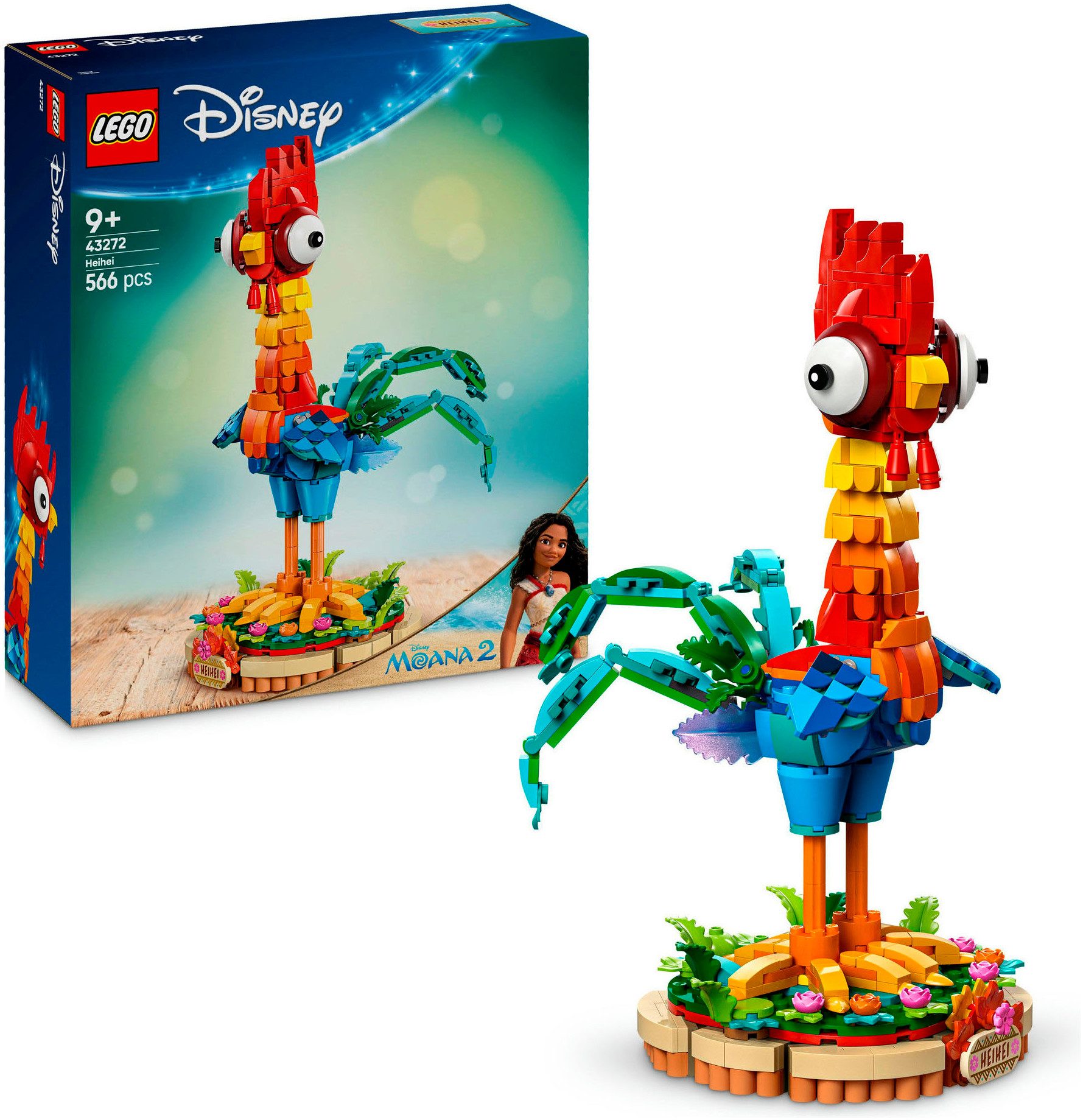 LEGO® Heihei (43272), LEGO® Disney Princess Konstruktionsspielsteine, (566 günstig online kaufen