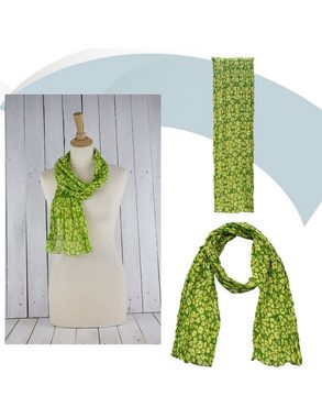 Sunsa Modeschal Sommer-Schal aus Baumwolle "Streublumen", Blumenmotiv