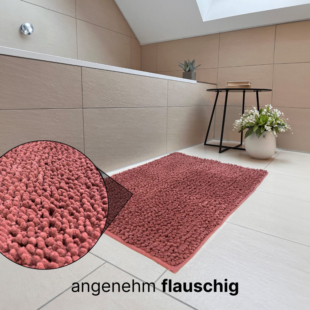 LIVINA HOME Badematte Badteppich rutschfeste Badematten, günstig online kaufen