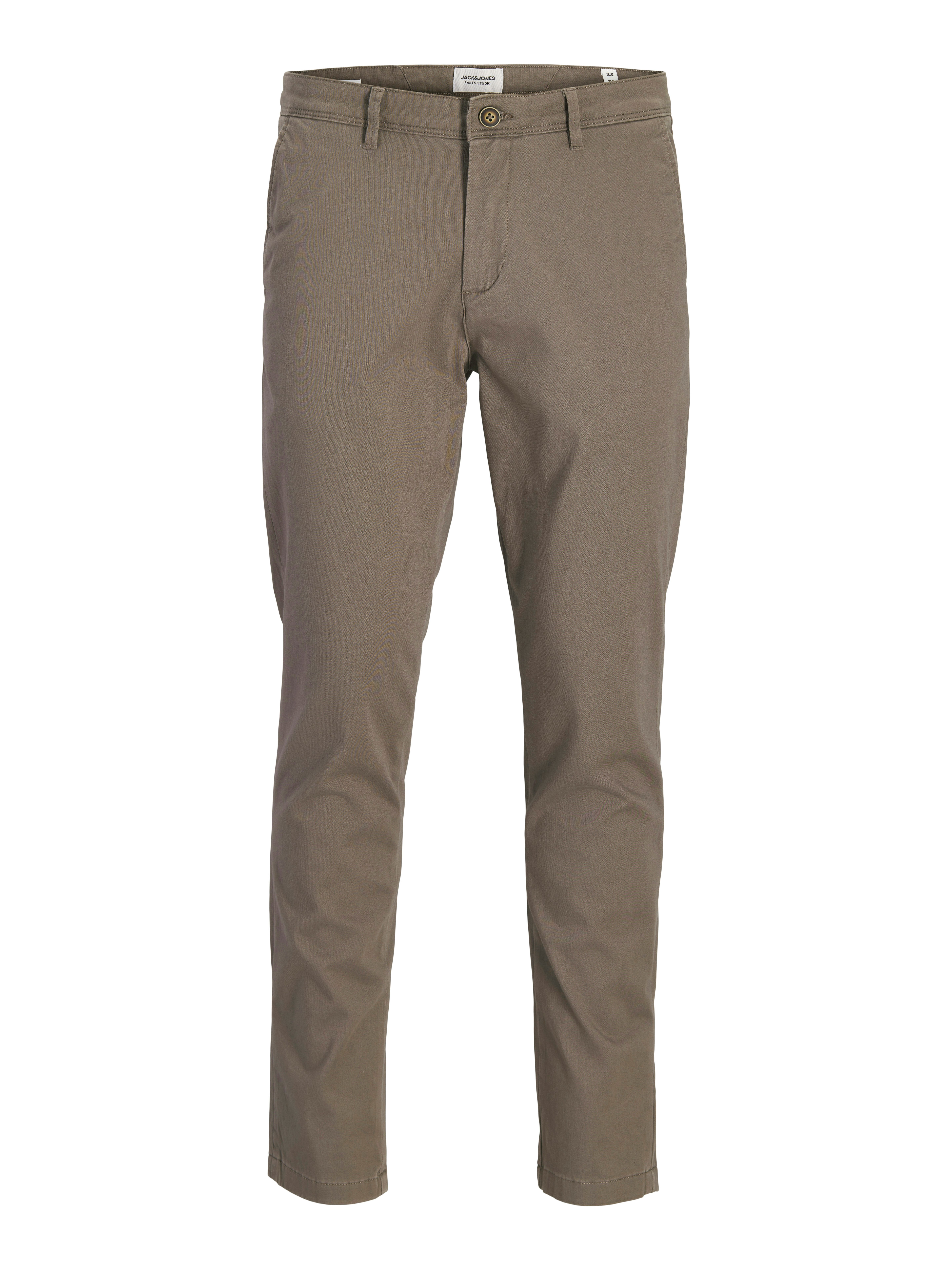 Jack & Jones Chinohose JJIMARCO mit Badge und hohem Tragekomfort unifarben, modisch, slim fit, Baumwollmischung – Bild 3 von 5
