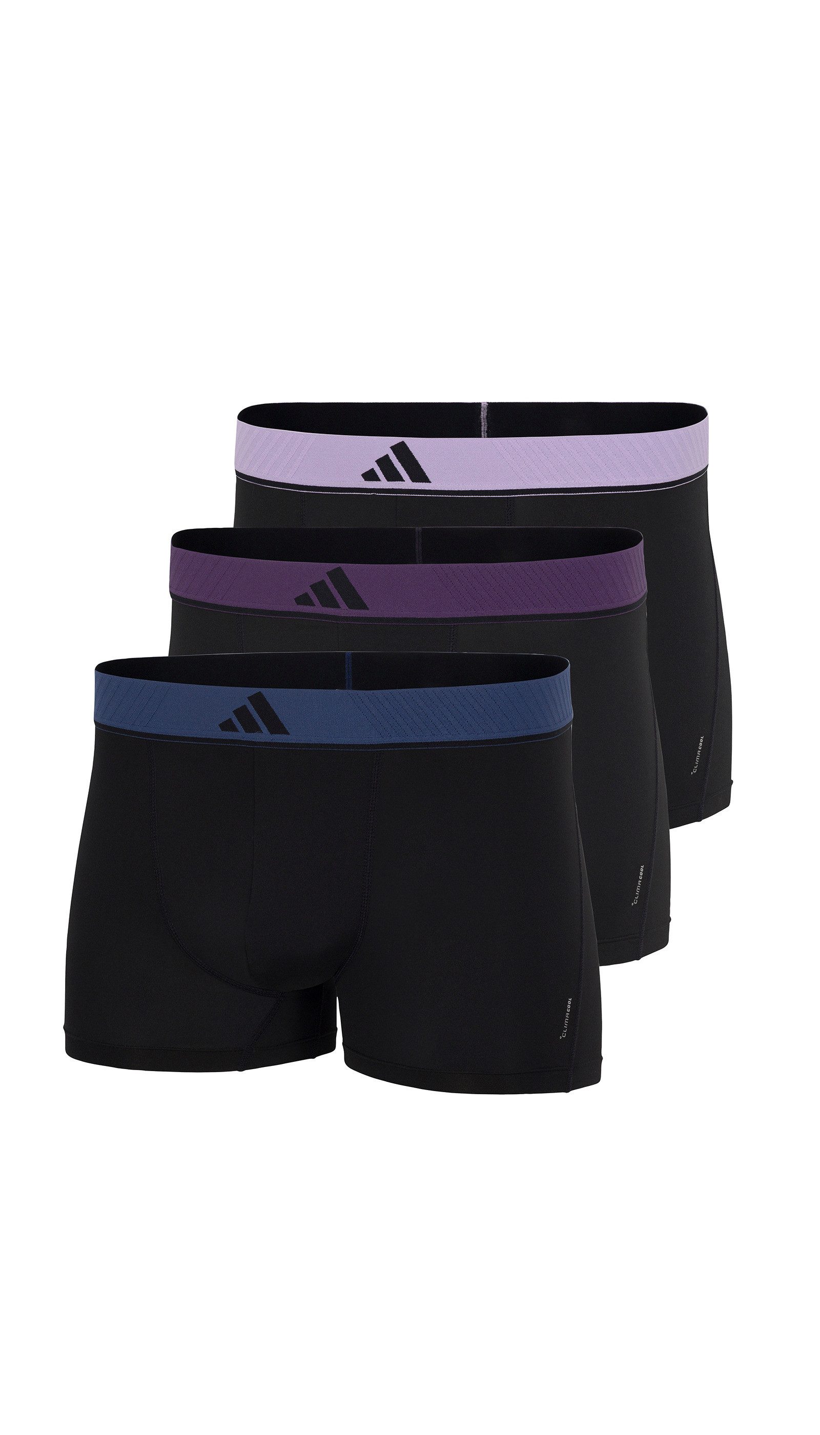 adidas Sportswear Trunk Active Micro Flex (3er Pack) elastischer Bund, weich, Mikrofaser, ohne Eingriff
