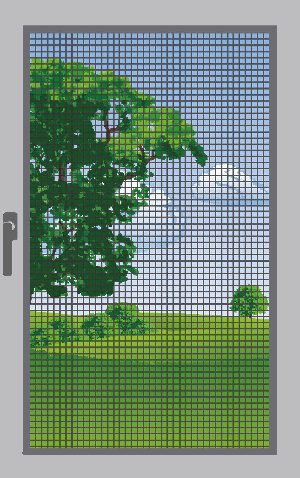 Windhager Moskitonetz, Insektenschutzgitter, BxH: 100x250 cm