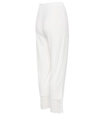 Pure Shape Pyjama Hemdbluse & Hose elastisch mit Spitzendetails