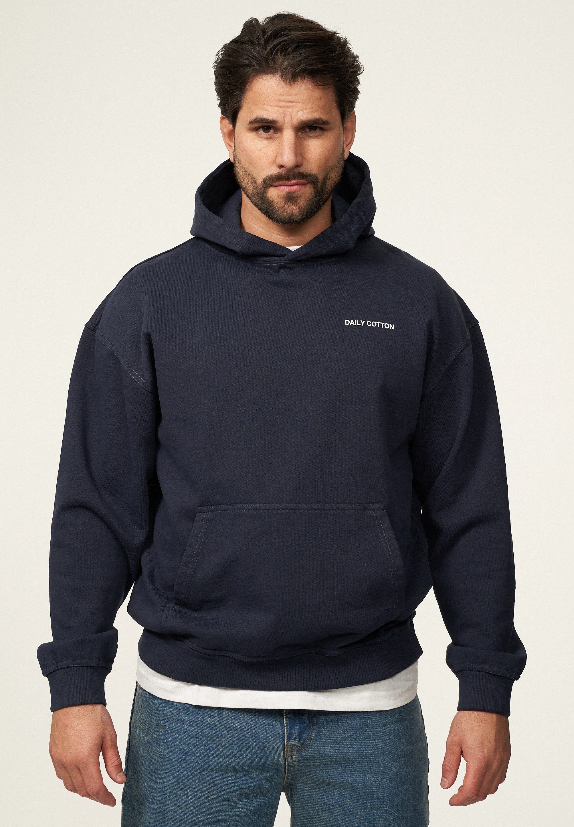 BEHYPE STUDIOS Hoodie BHSSAKAI Herren Heavy Oversize Hoodie Kapuzenpullover Sweatshirt Raglan Sweater