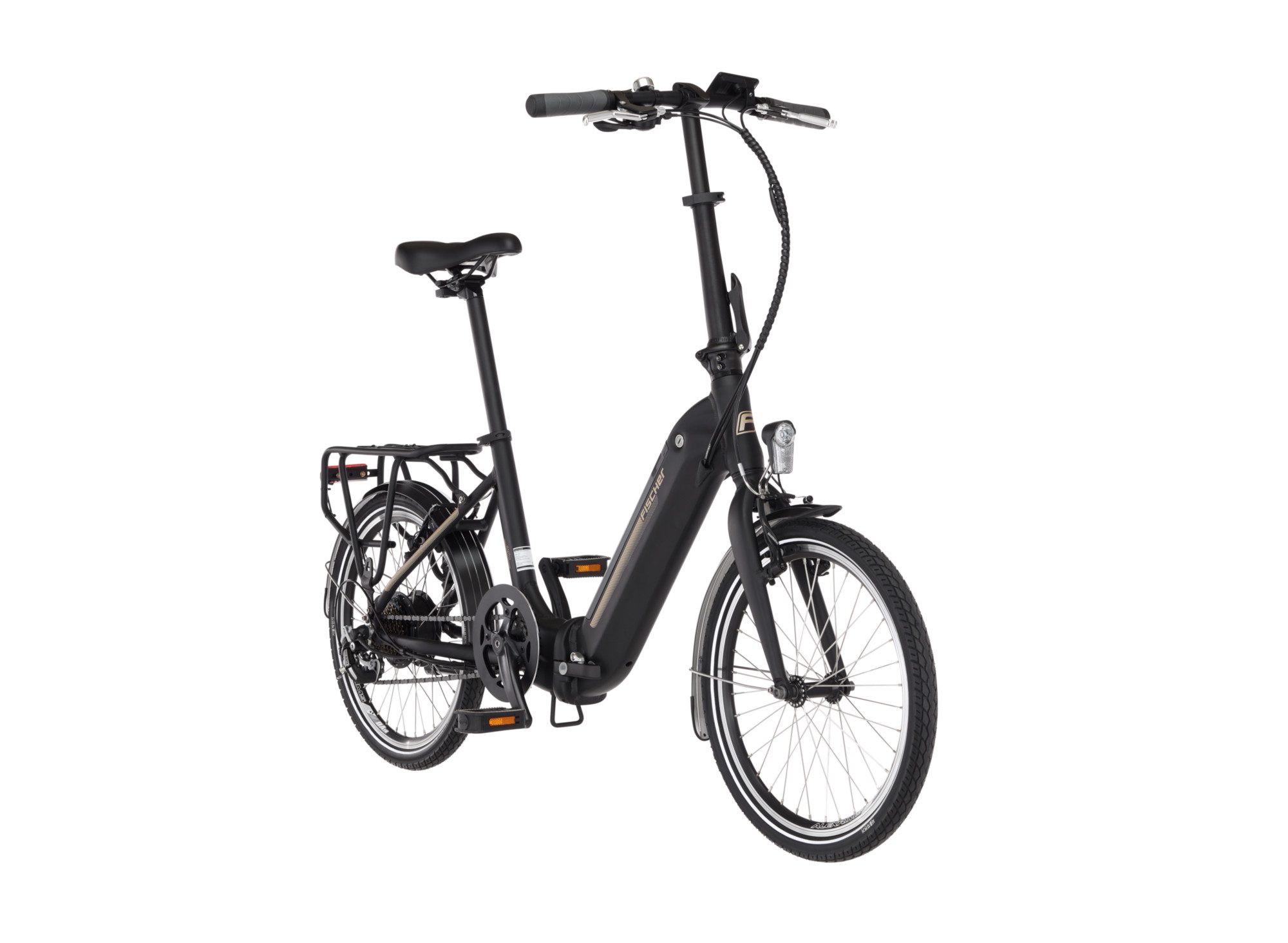 FISCHER Fahrrad E-Bike Faltrad CITA Agilo 2.0, 7 Gang Shimano ACERA SGS Schaltwerk, Heckmotor, 374 Wh