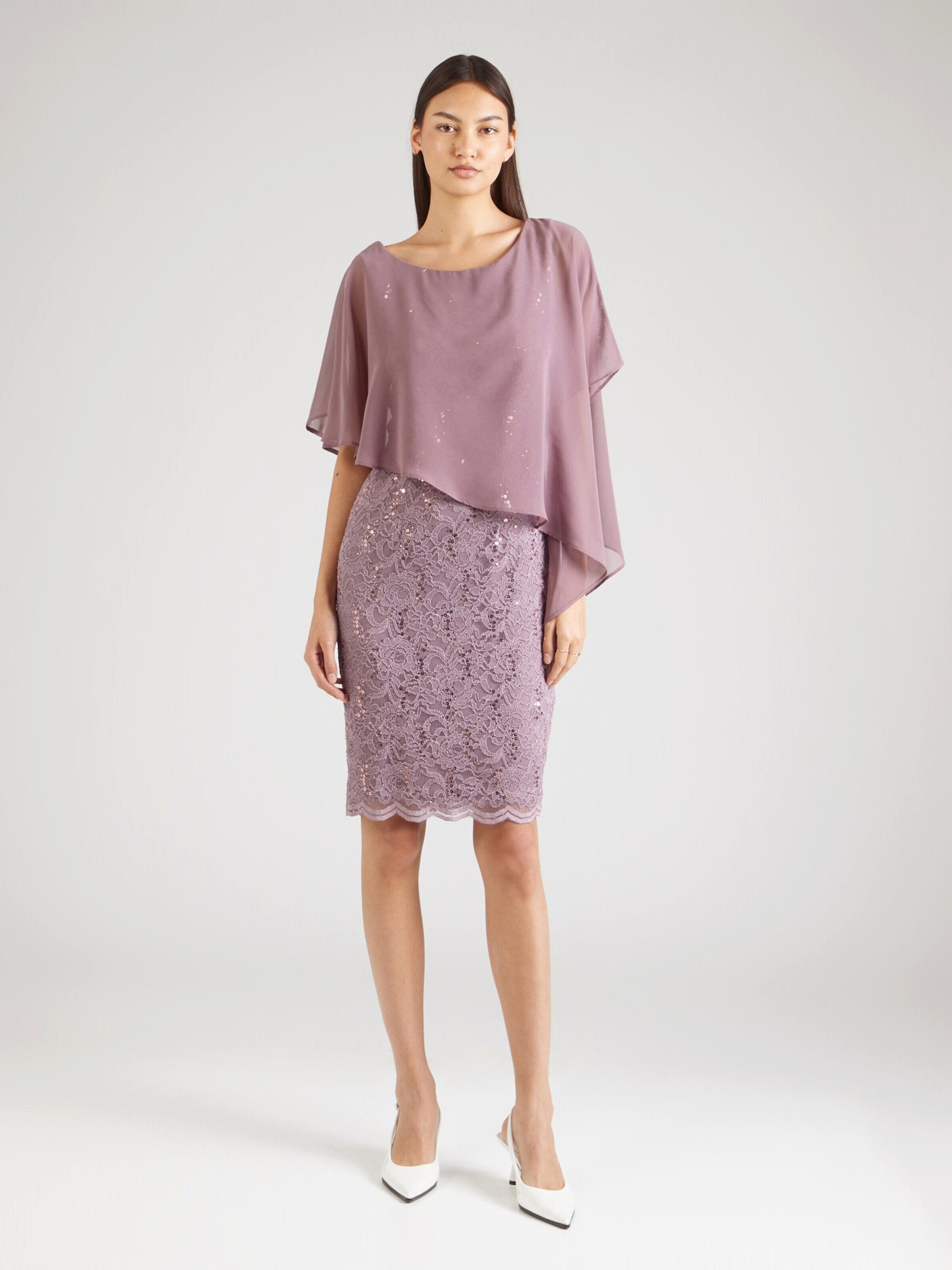 SWING Cocktailkleid (1-tlg) Pailletten