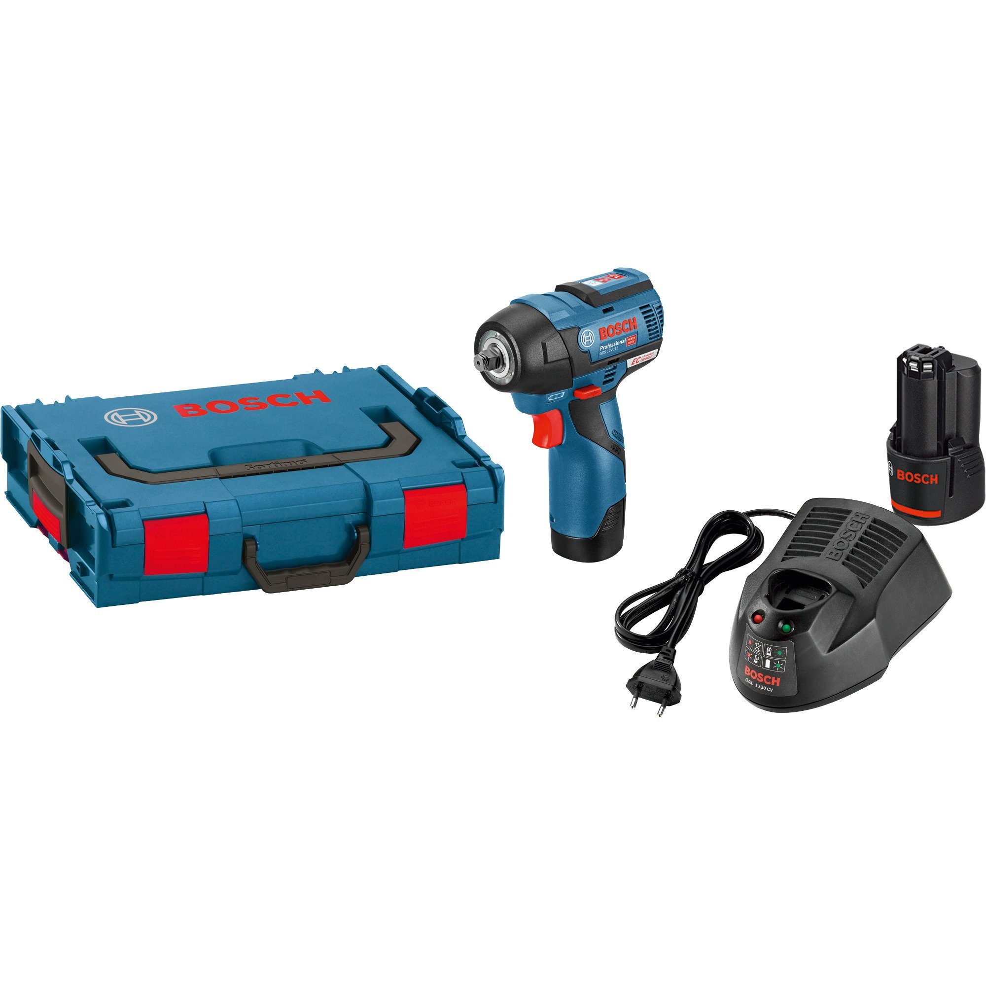 Bosch Professional Schlagbohrmaschine Bosch Professional Akku-Schlagschrauber GDS