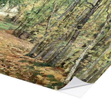Posterlounge Wandfolie Camille Pissarro, Der Wald bei Marly, Malerei