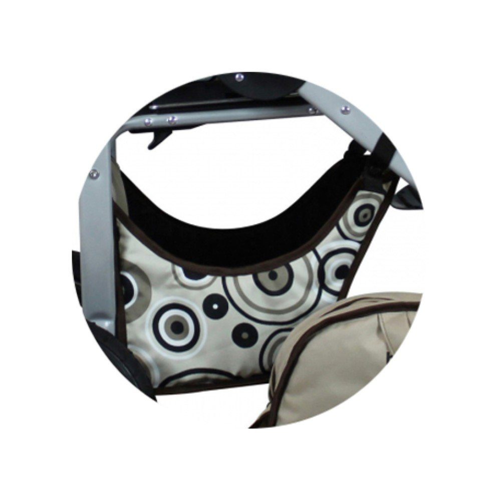 bergsteiger Kinderwagen-Tasche Capri Einkaufskorb, Ersatztasche für das Capri Gestell