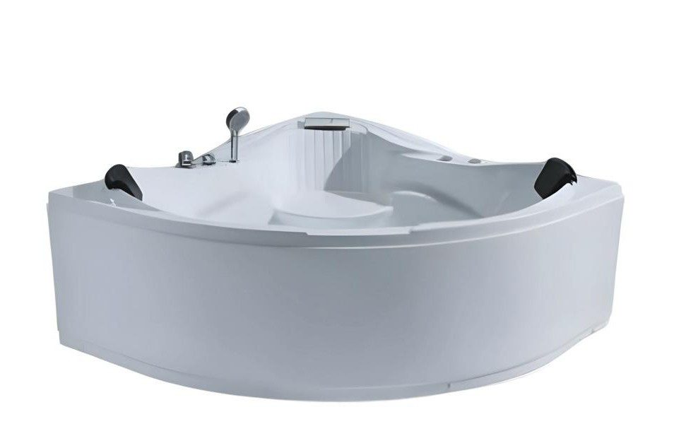 Xlmoebel Whirlpool-Badewanne XLMOEBEL Hydromassagewanne aus Acryl in elegantem Weiß, Made in Europa