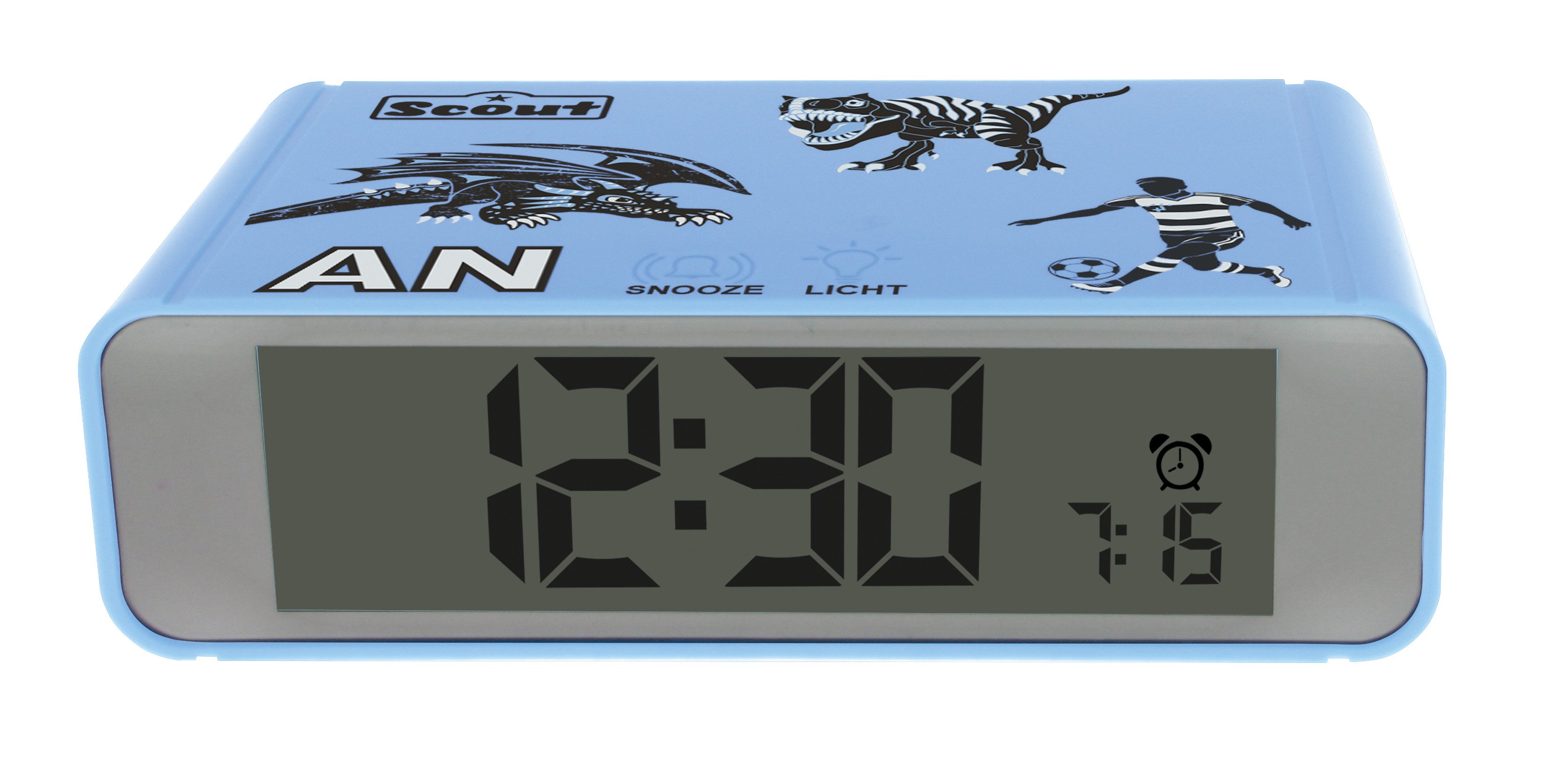Beauty.Scouts Kinderwecker The Digi Clock Blau 280001026