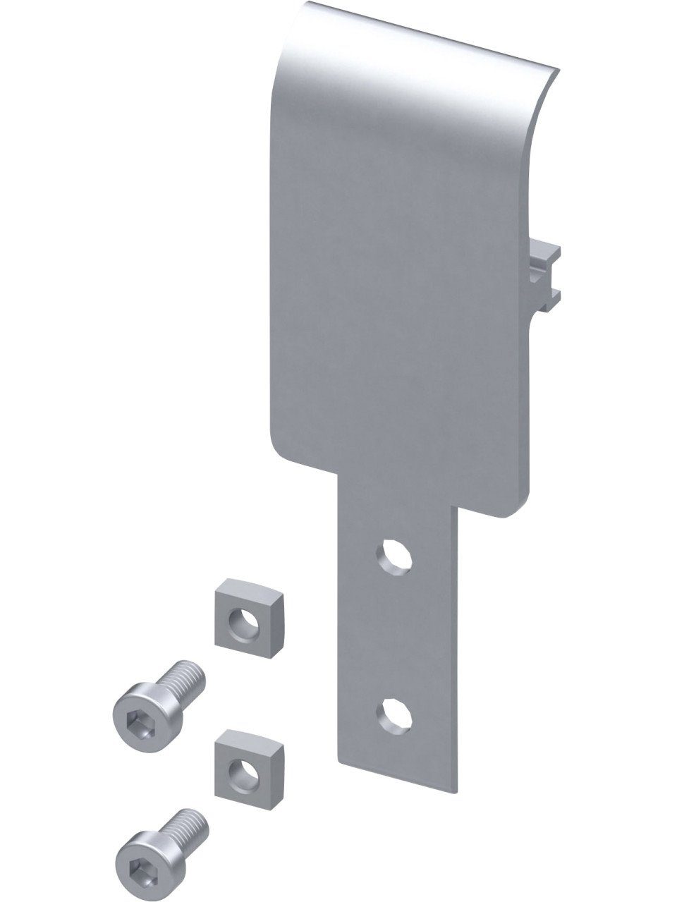 Abdeckprofil coaxis®-Abhängungsplatte 35.5 mm 35.5 x 105 mm