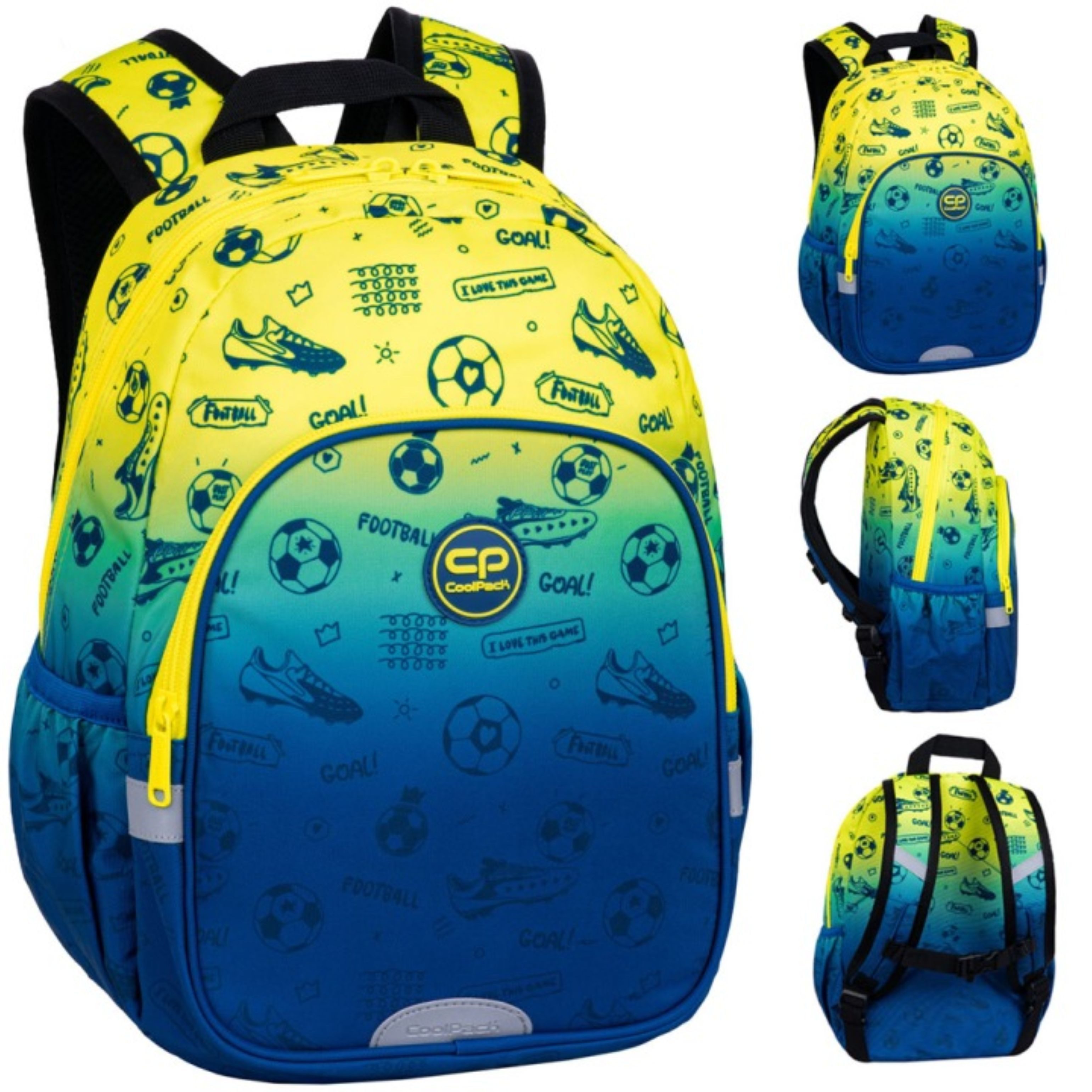 CoolPack Schulrucksack Coolpack Toby Kinderrucksack Football für Kindergarten 10L (1-tlg)