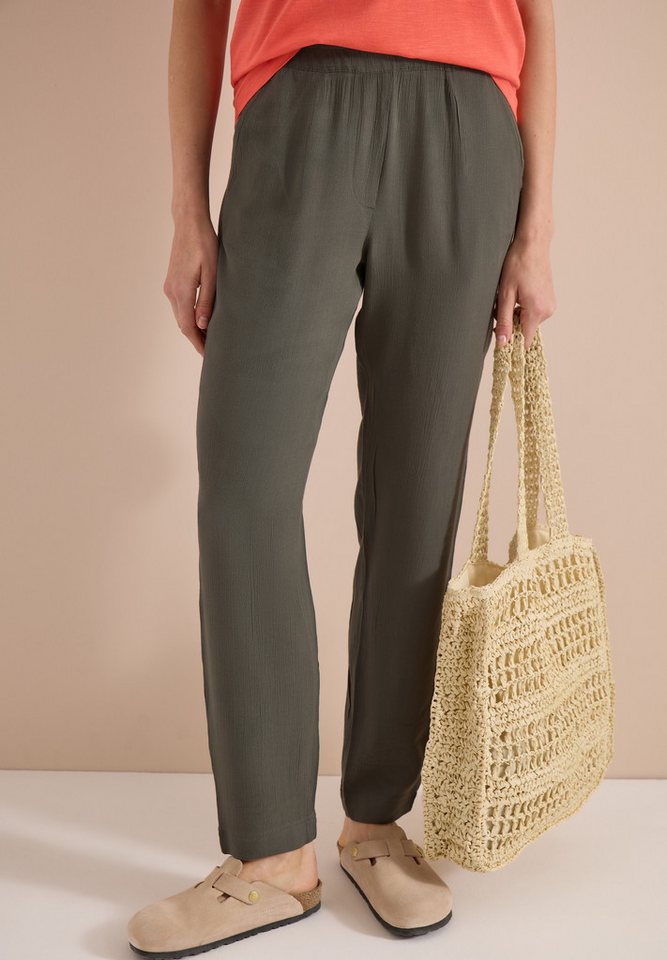 CECIL Stoffhose Middle Waist