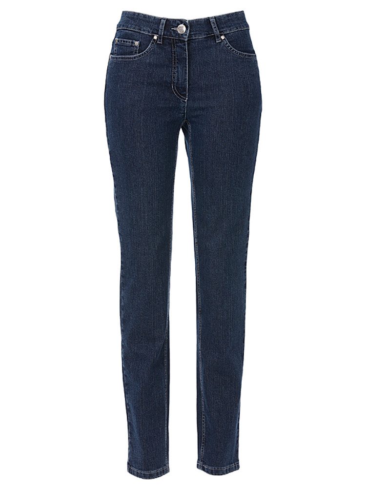 Stretch-Jeans Style CORA - Jeans Damen mit schlankem Oberschenkel und auch Kurzgröße