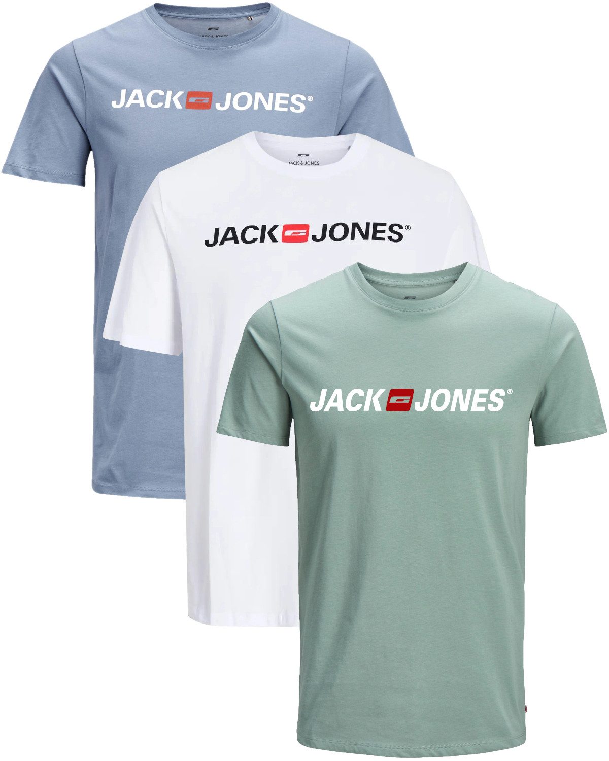 Jack & Jones T-Shirt Stilvolles Slim-Fit günstig online kaufen