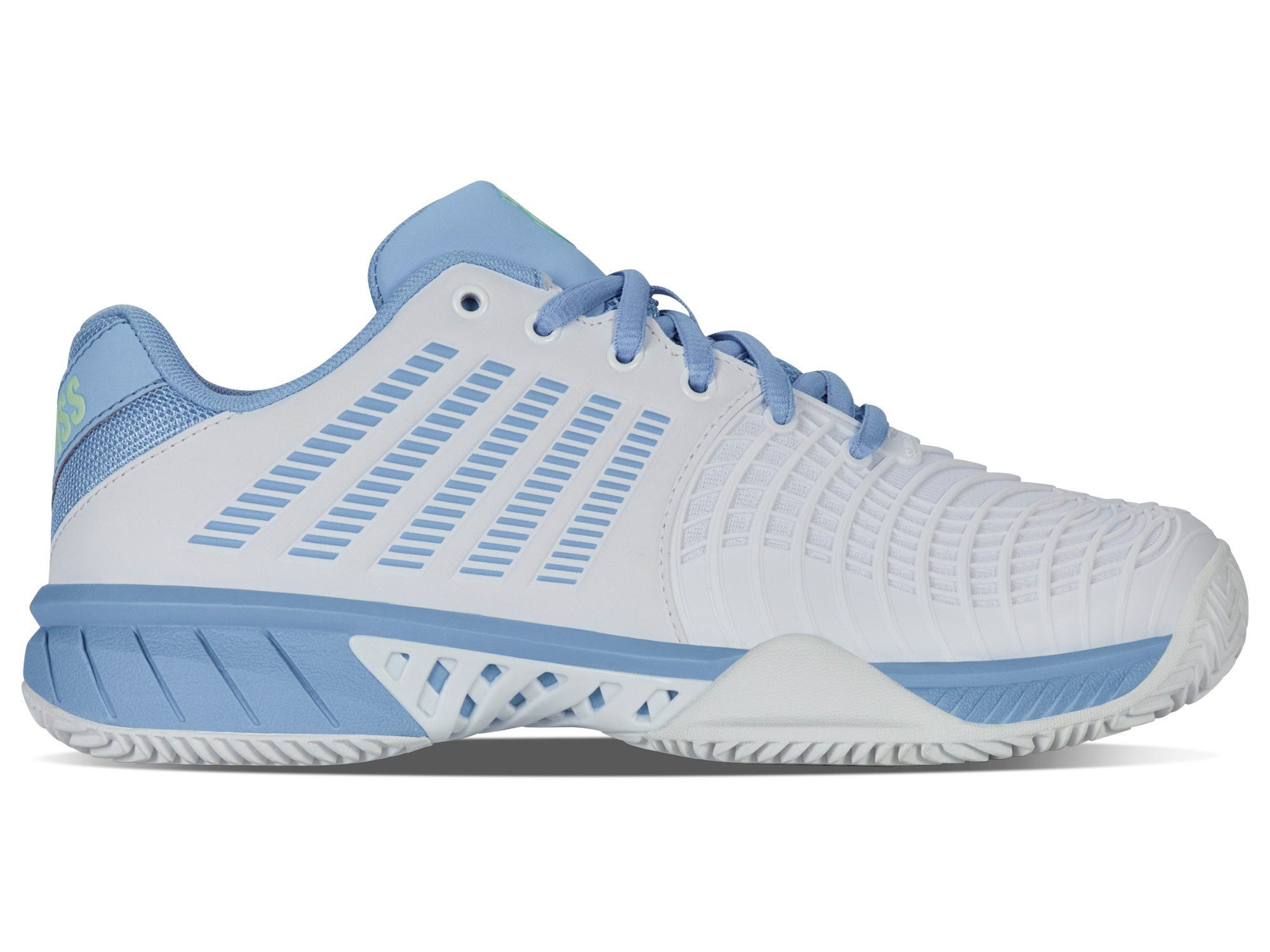 K-Swiss Performance Express Light 3 Clay/Sandplatz weiss/blau Damen Tenniss günstig online kaufen